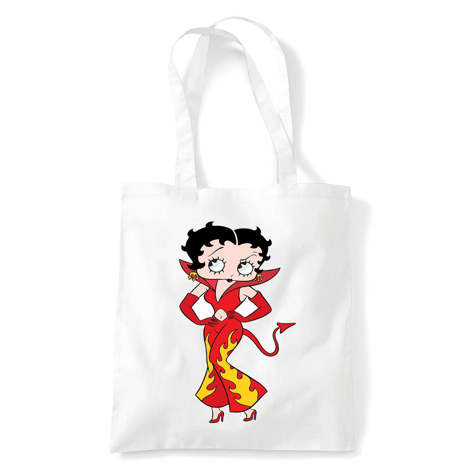 Betty Boop Fehér Shopper Vászontáska