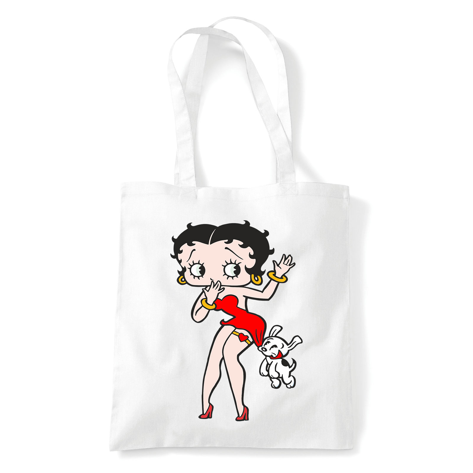 Betty Boop Fehér Shopper Vászontáska
