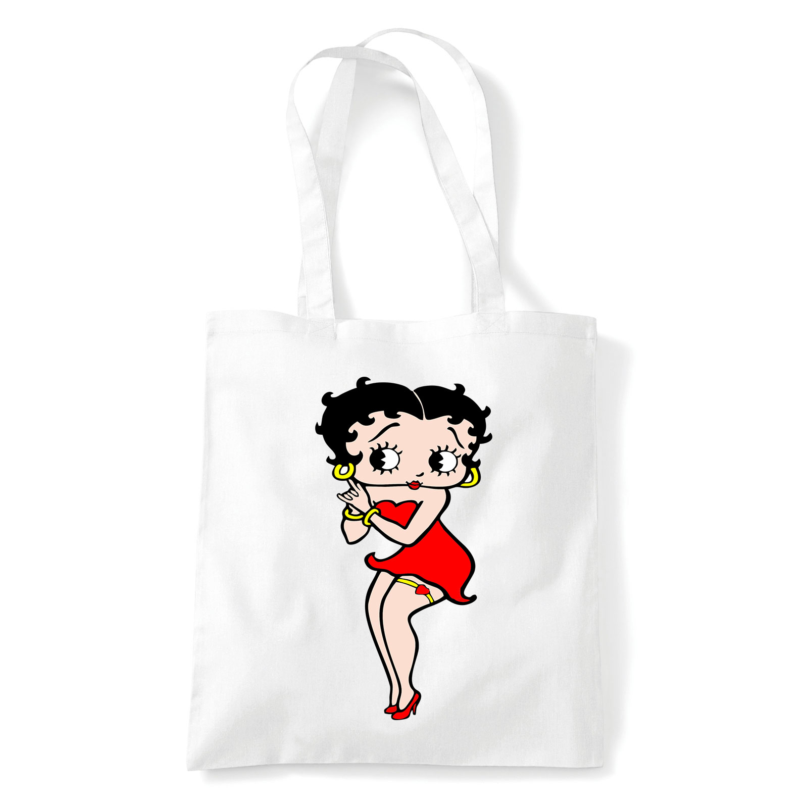 Betty Boop Fehér Shopper Vászontáska
