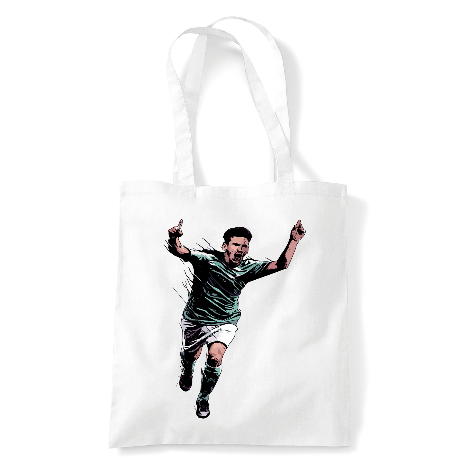 lionel messi 10 barcelona Fehér Shopper Vászontáska