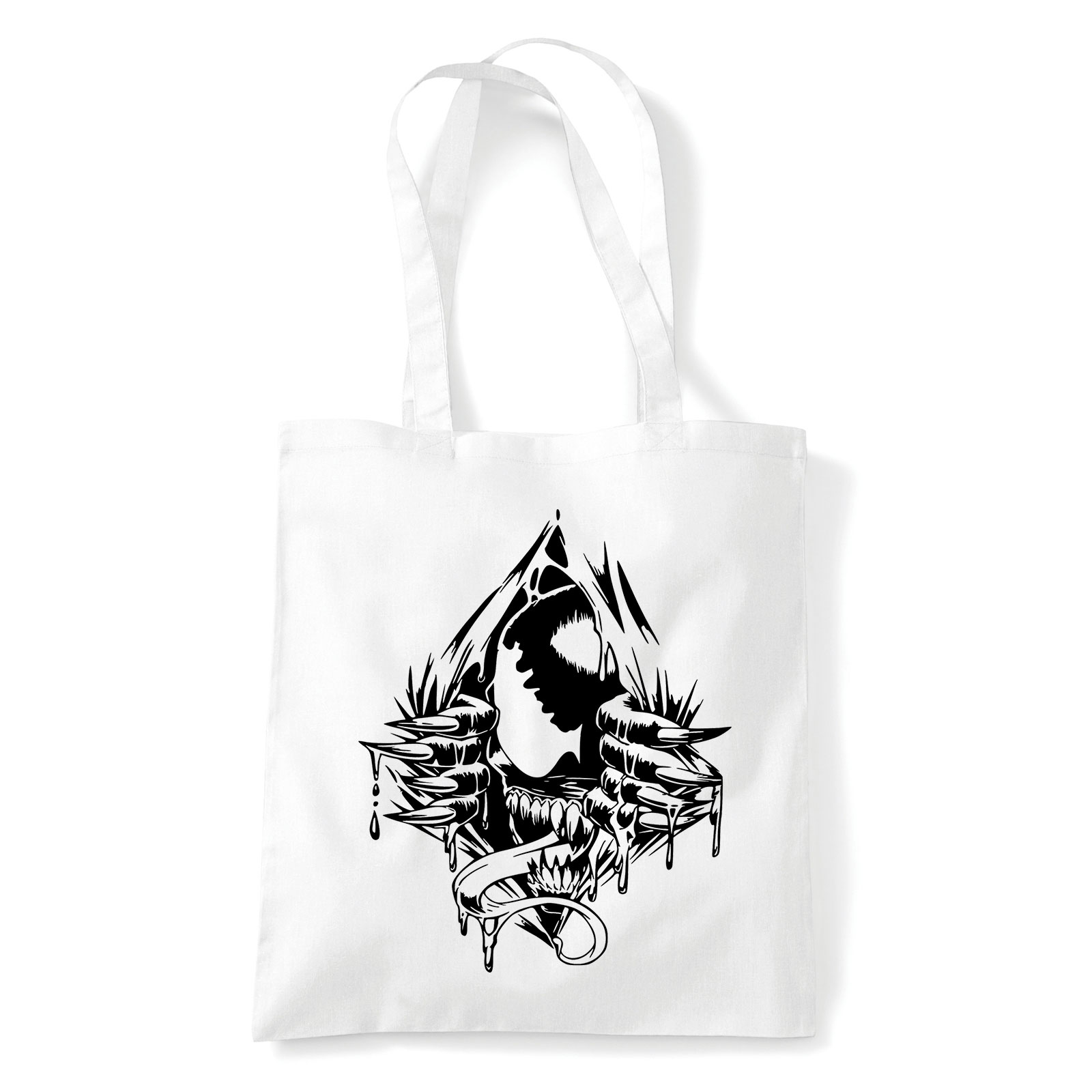 venom Fehér Shopper Vászontáska