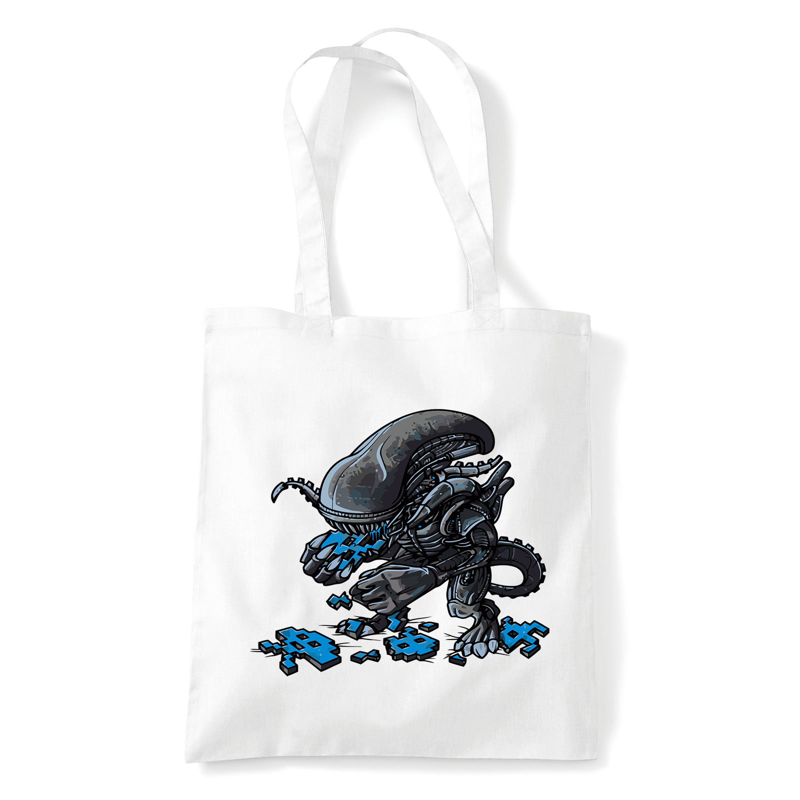 alien Fehér Shopper Vászontáska