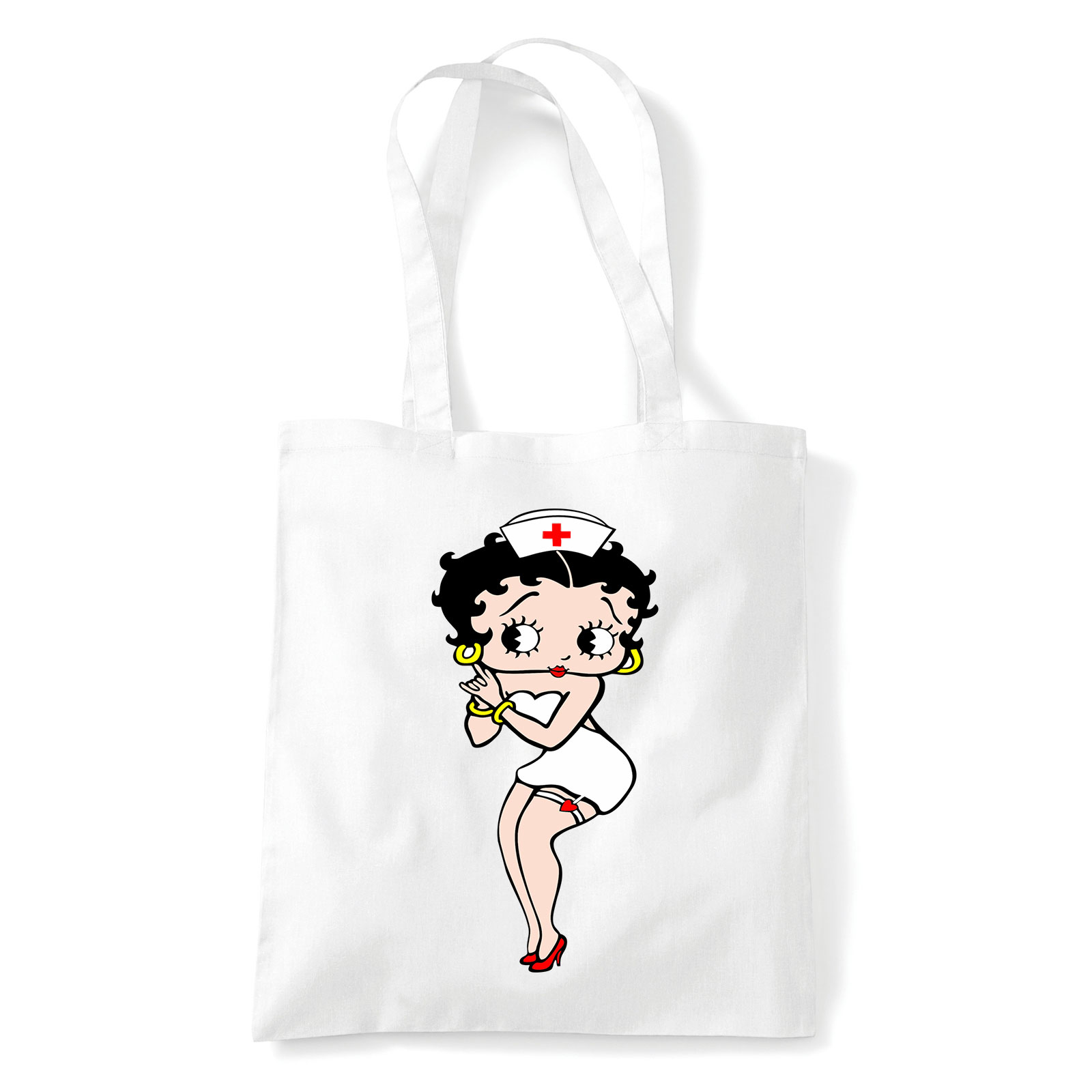 Betty Boop Fehér Shopper Vászontáska