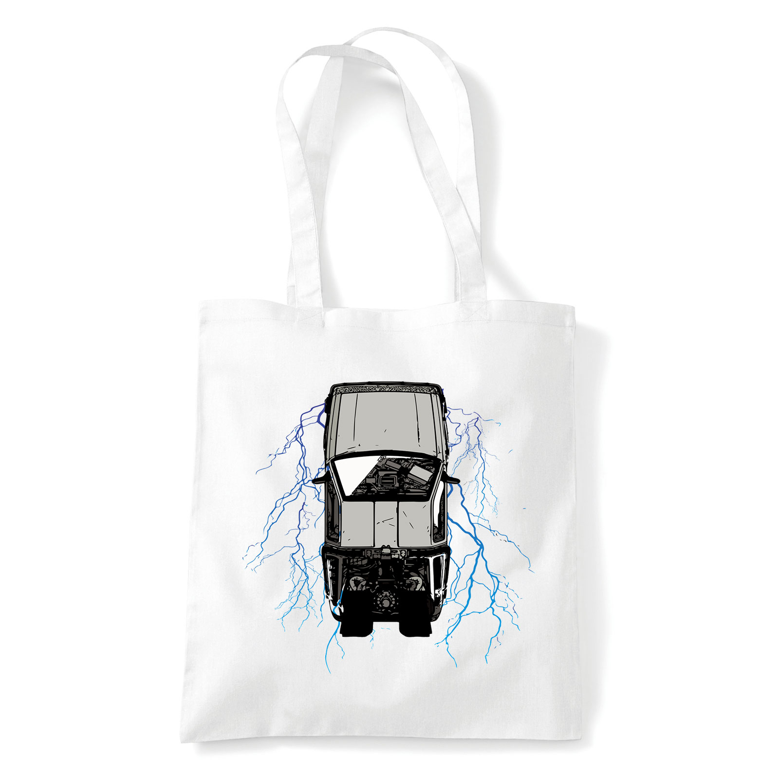 Vissza a jövőbe delorean Fehér Shopper Vászontáska