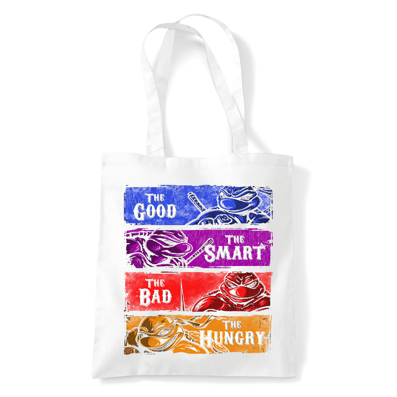 tini ninja teknőcök tmnt Fehér Shopper Vászontáska