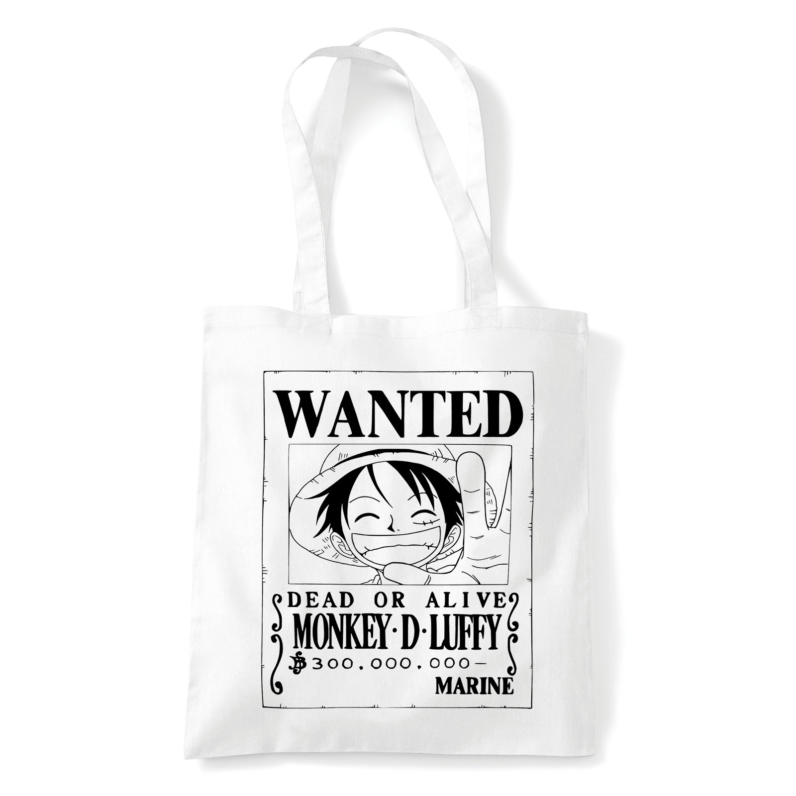 one piece Fehér Shopper Vászontáska