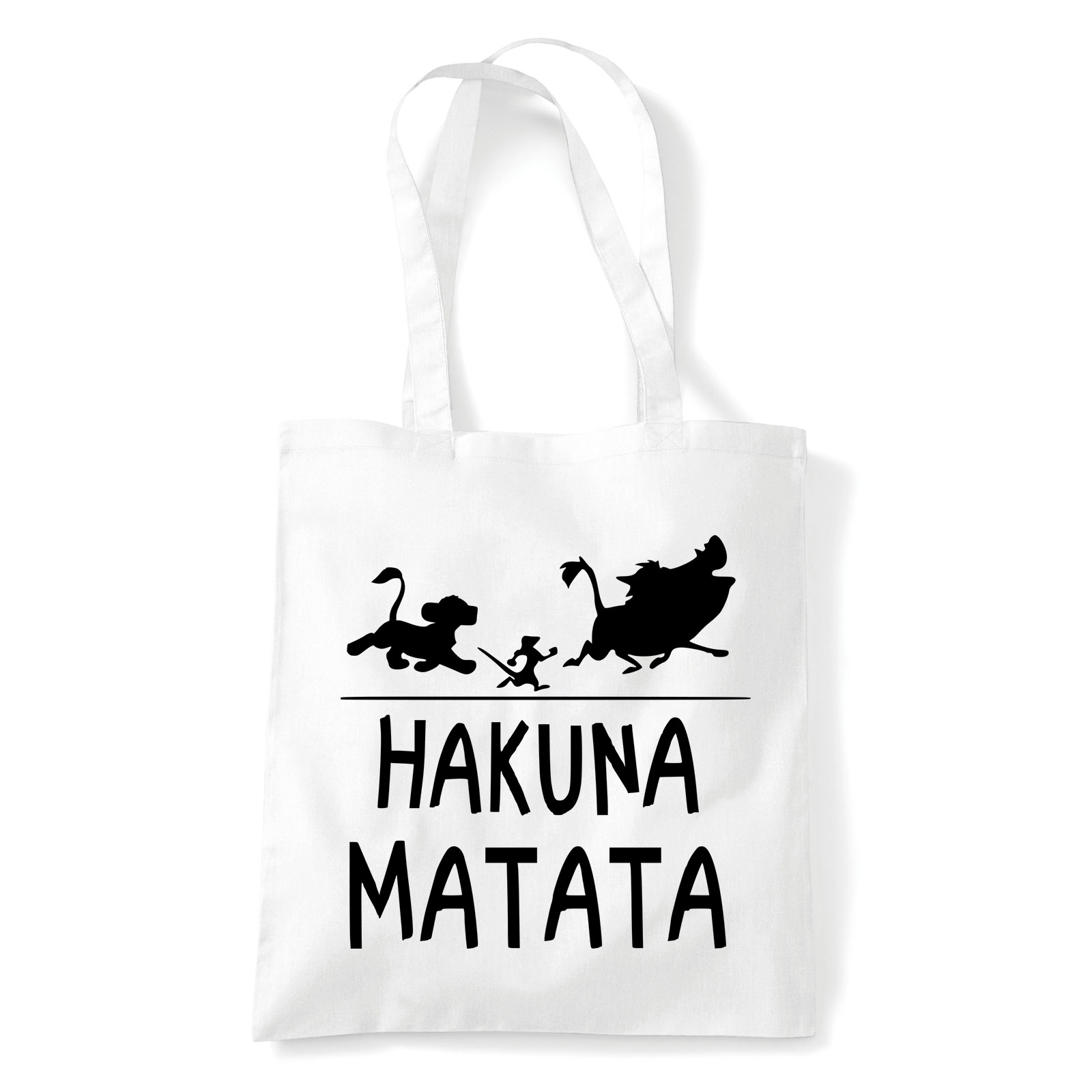 hakuna matata oroszlánkirály Fehér Shopper Vászontáska