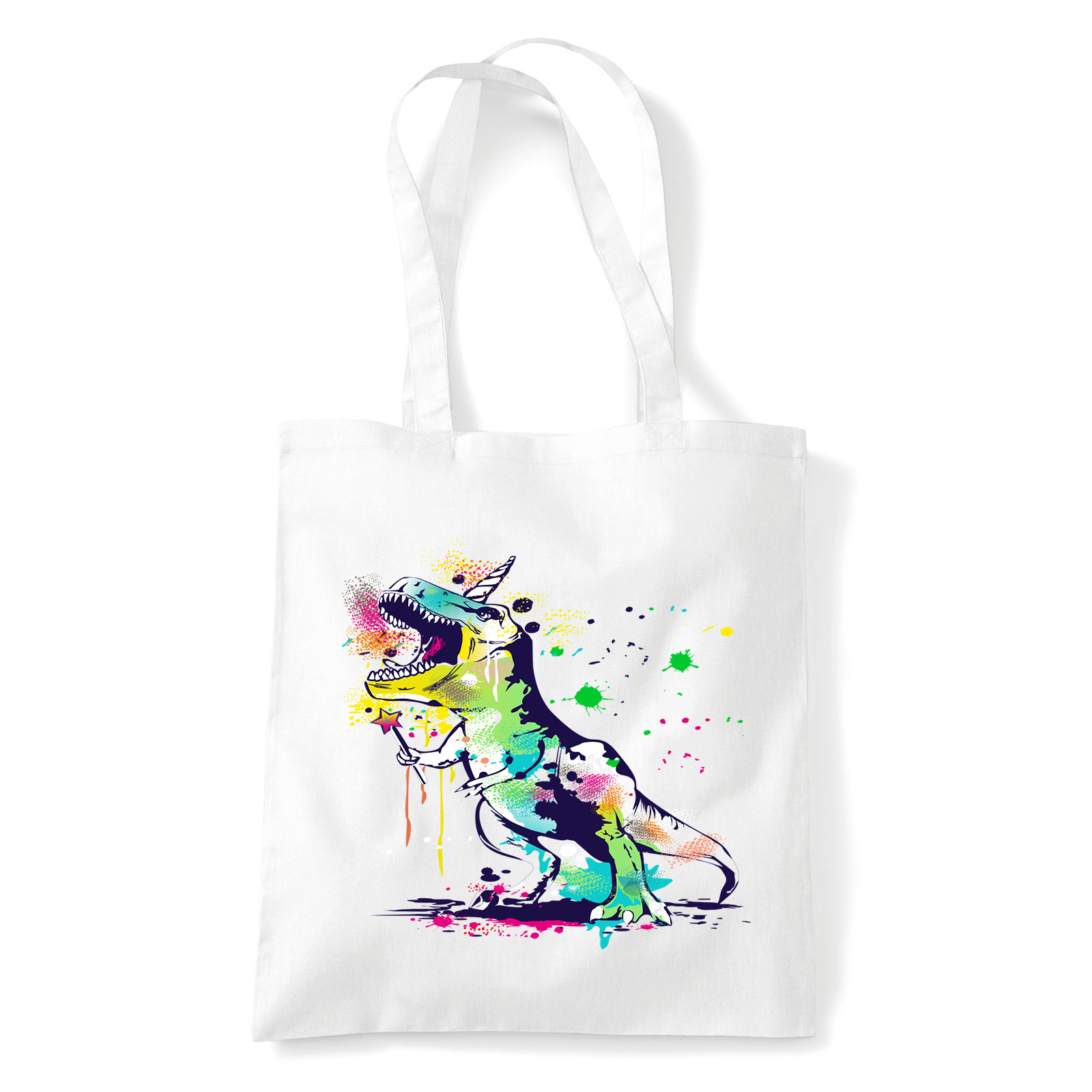 dino t-rex Fehér Shopper Vászontáska