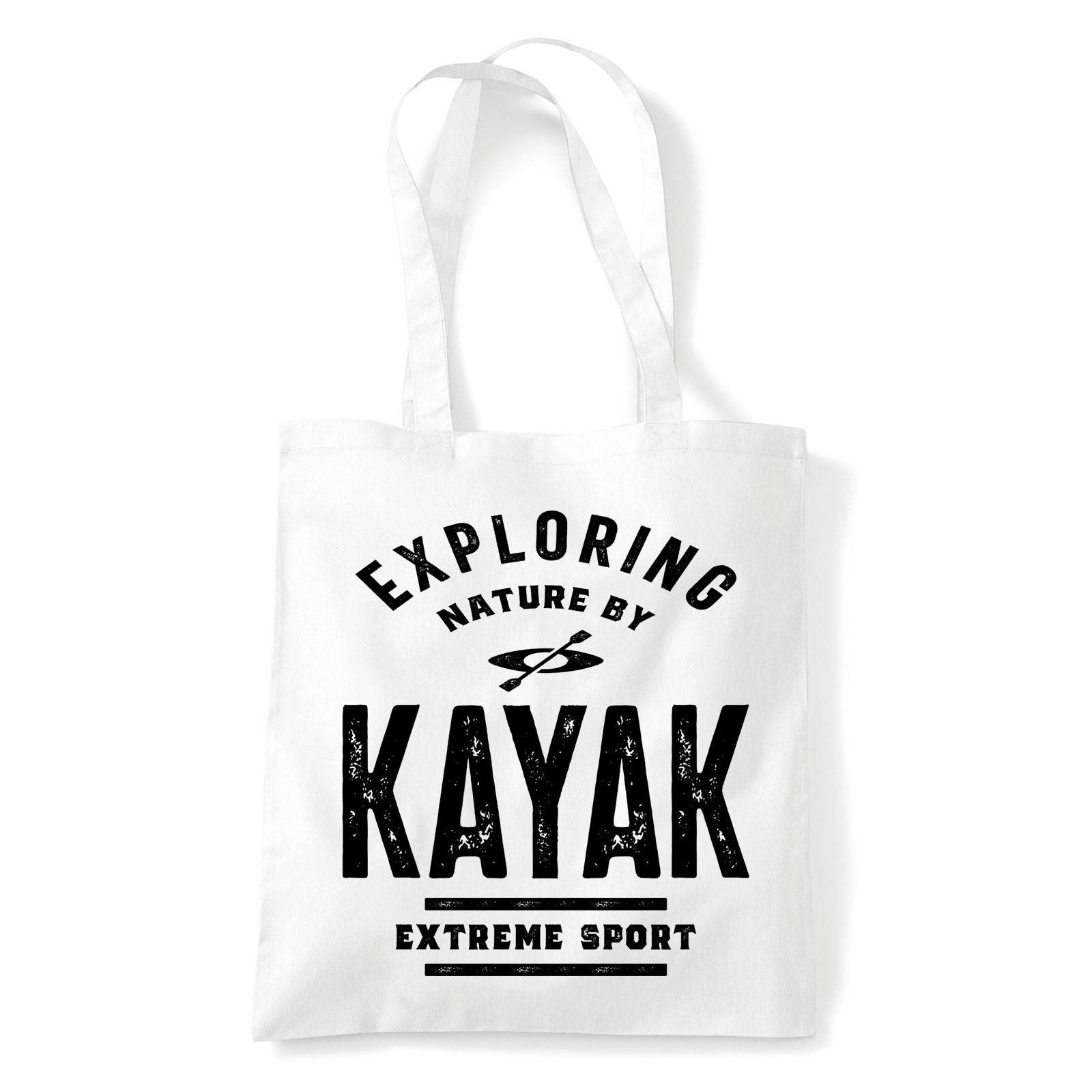 kajak kenu kayak Fehér Shopper Vászontáska