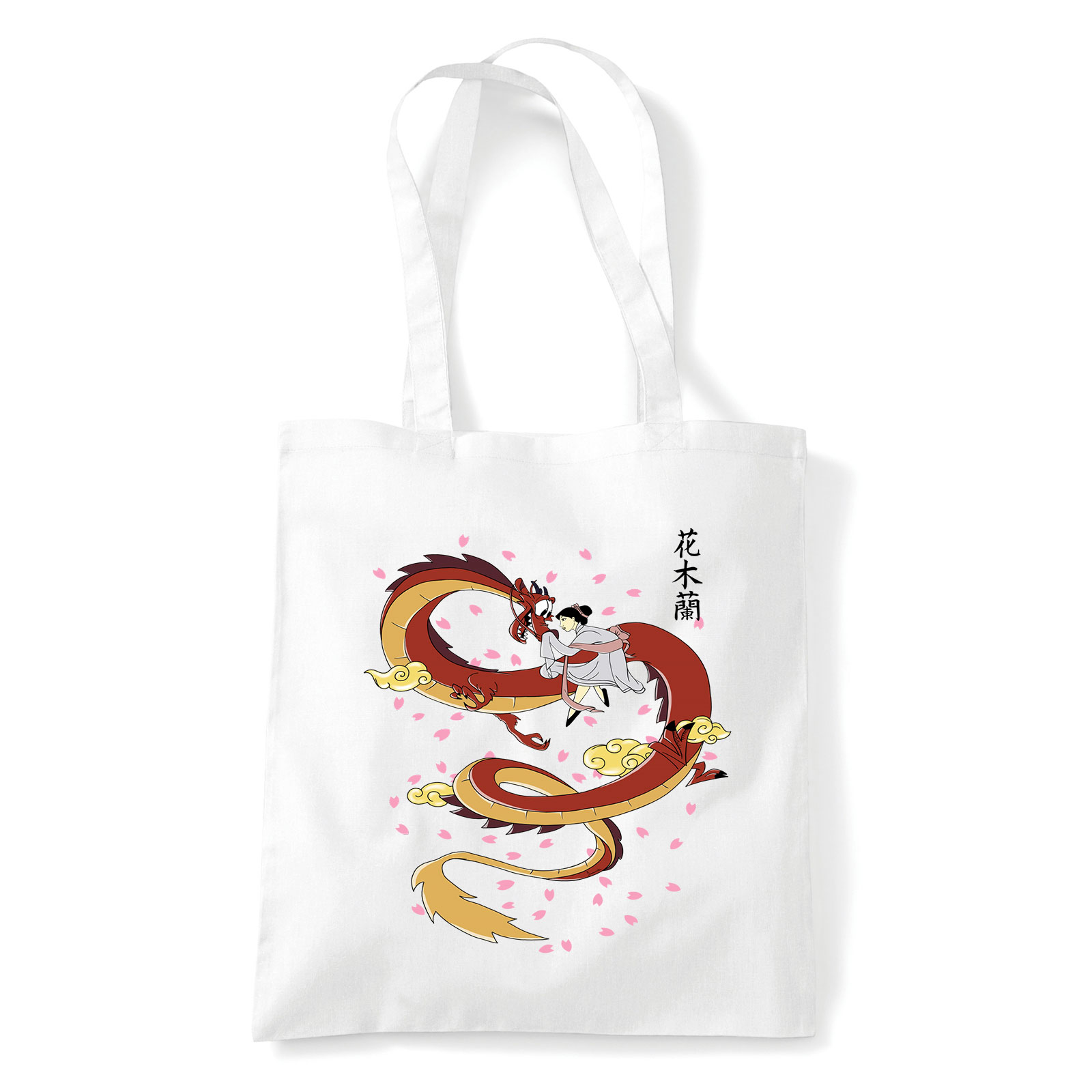 mulan mushu Fehér Shopper Vászontáska