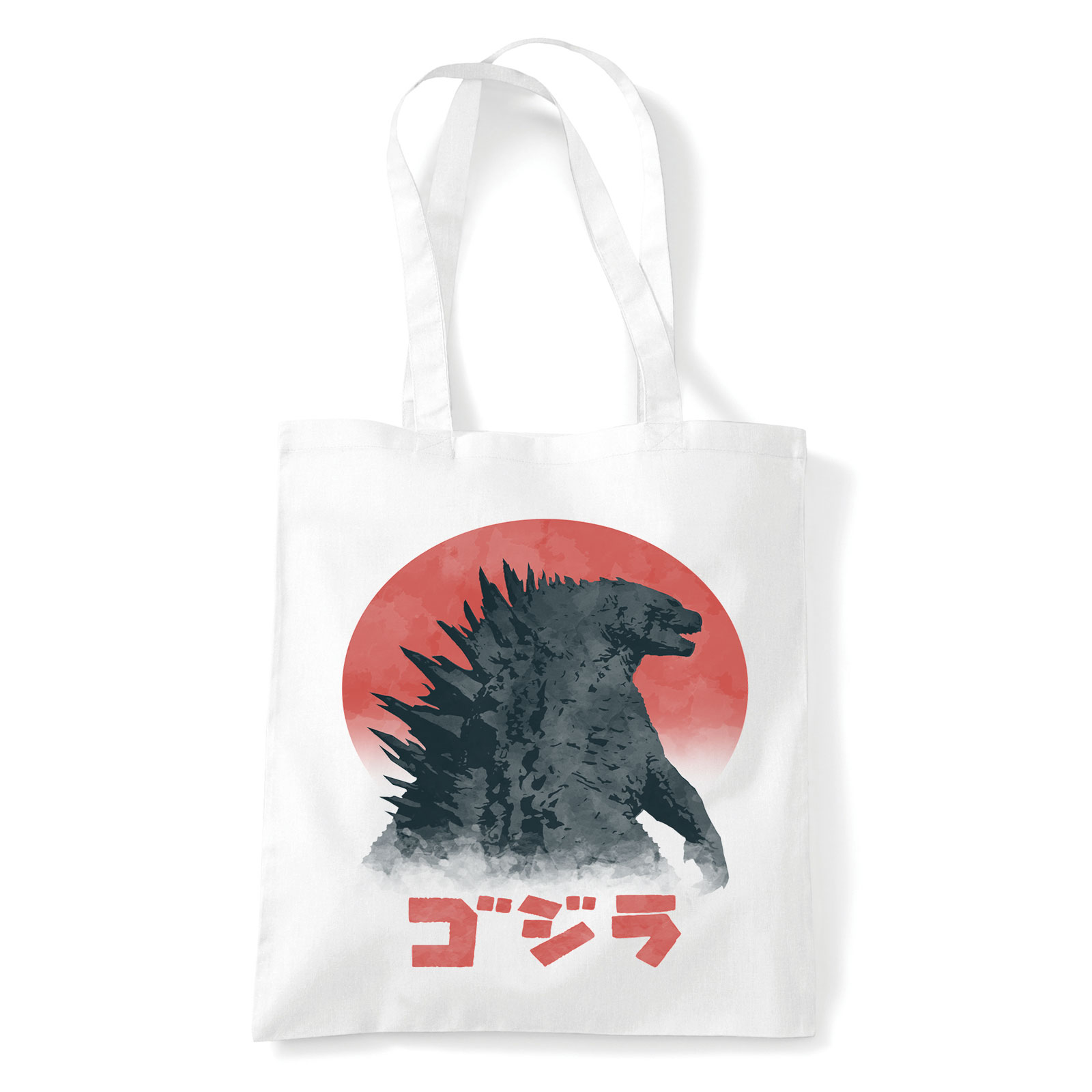 godzilla Fehér Shopper Vászontáska