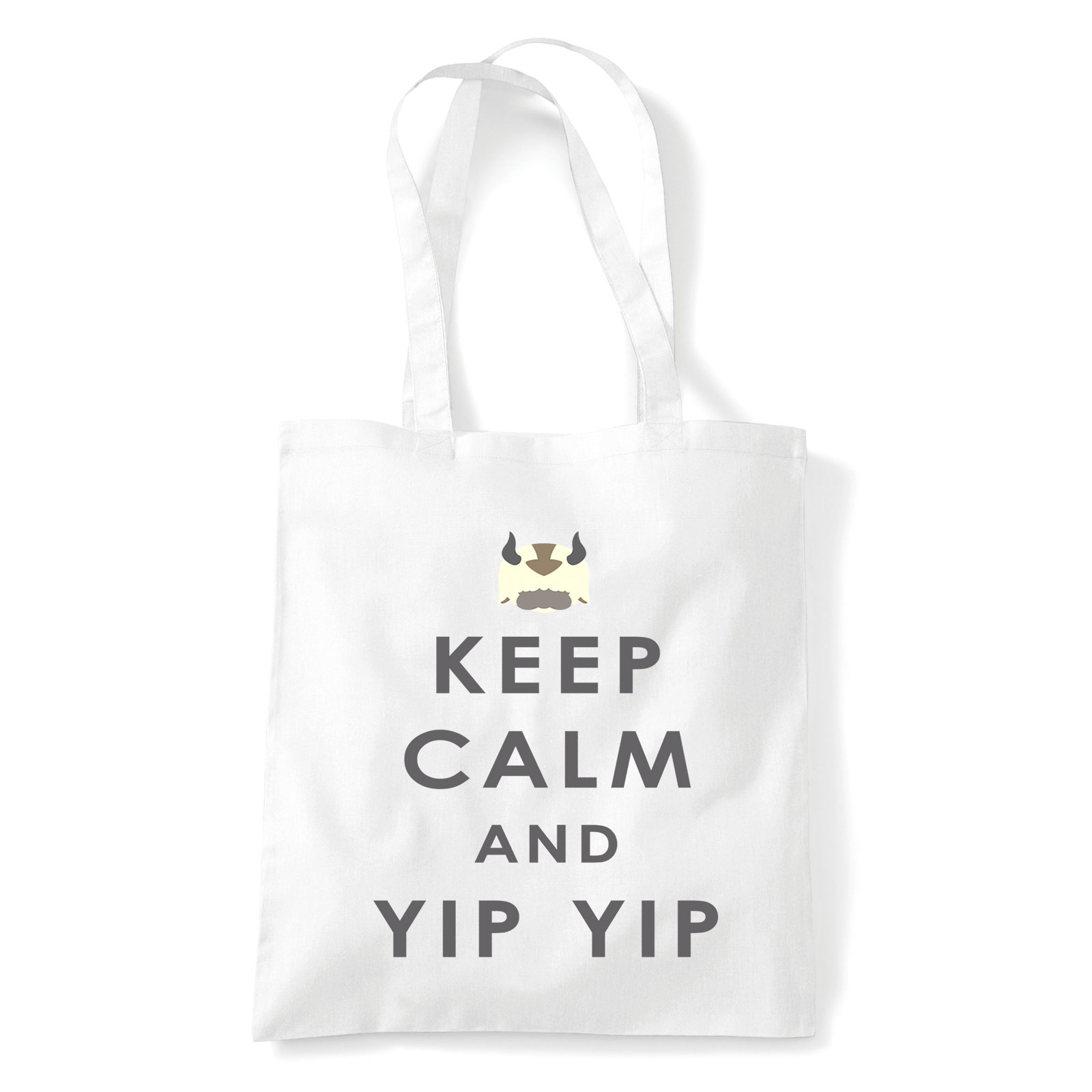 avatar appa yip yip Fehér Shopper Vászontáska