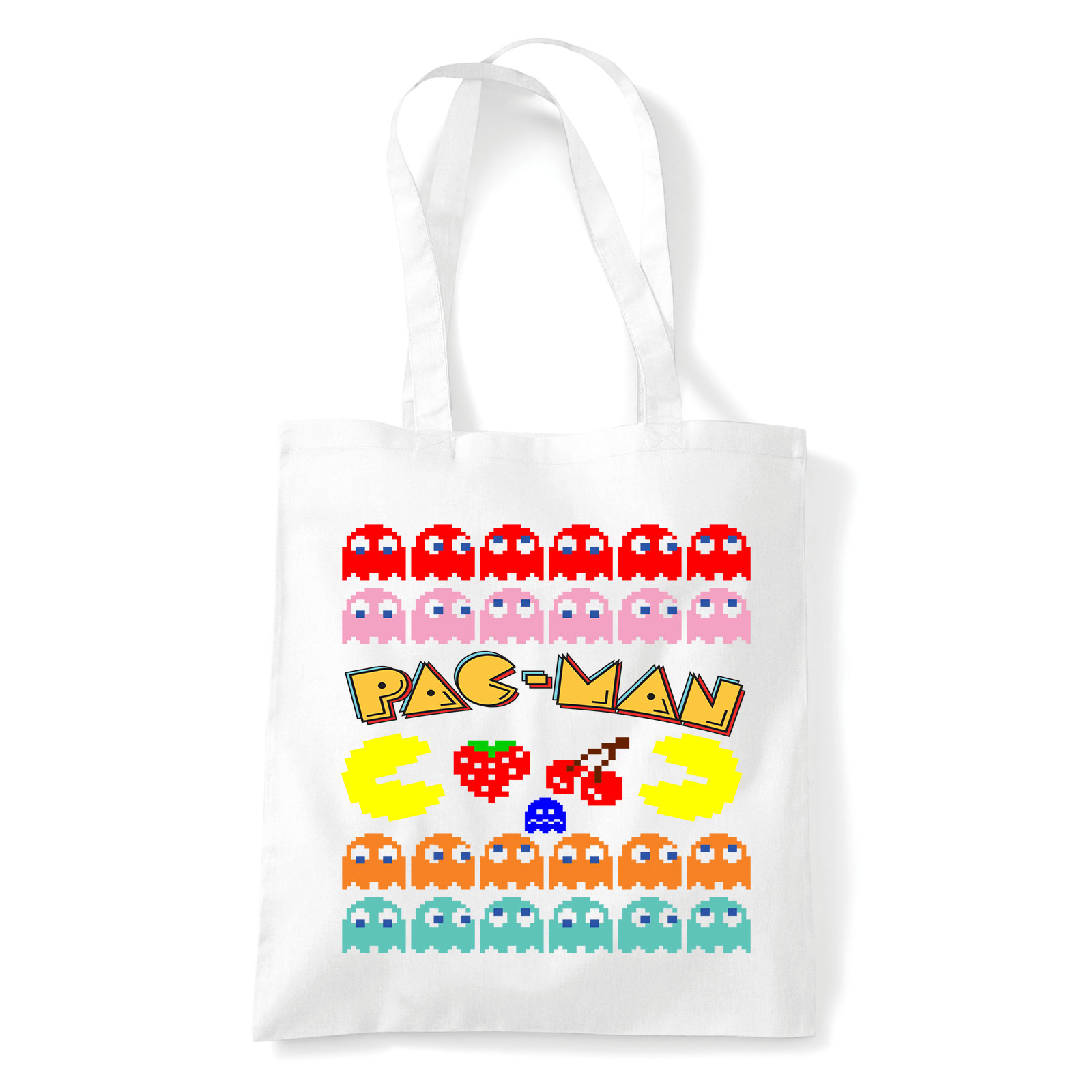 pac man Fehér Shopper Vászontáska