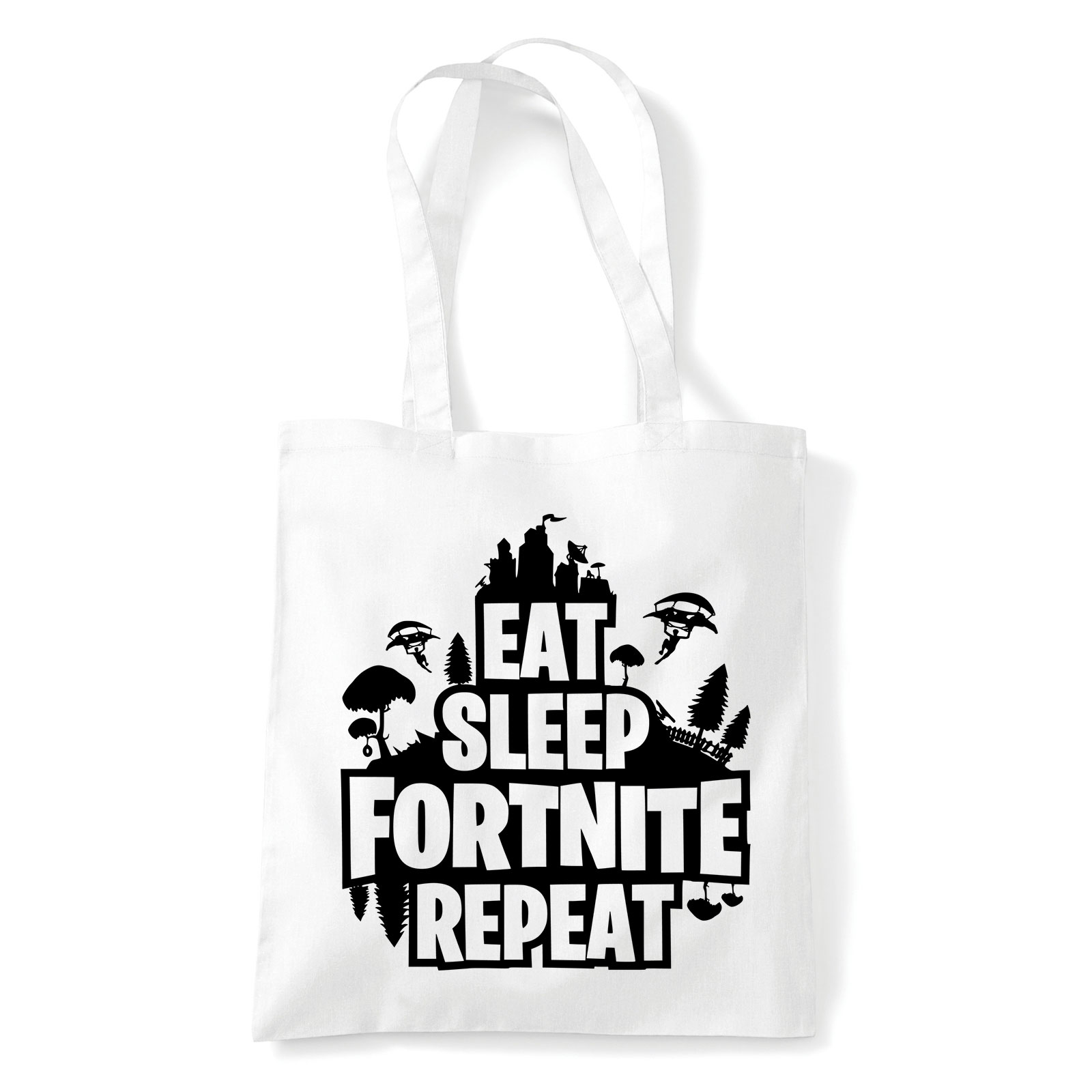 Fortnite battle royale Fehér Shopper Vászontáska