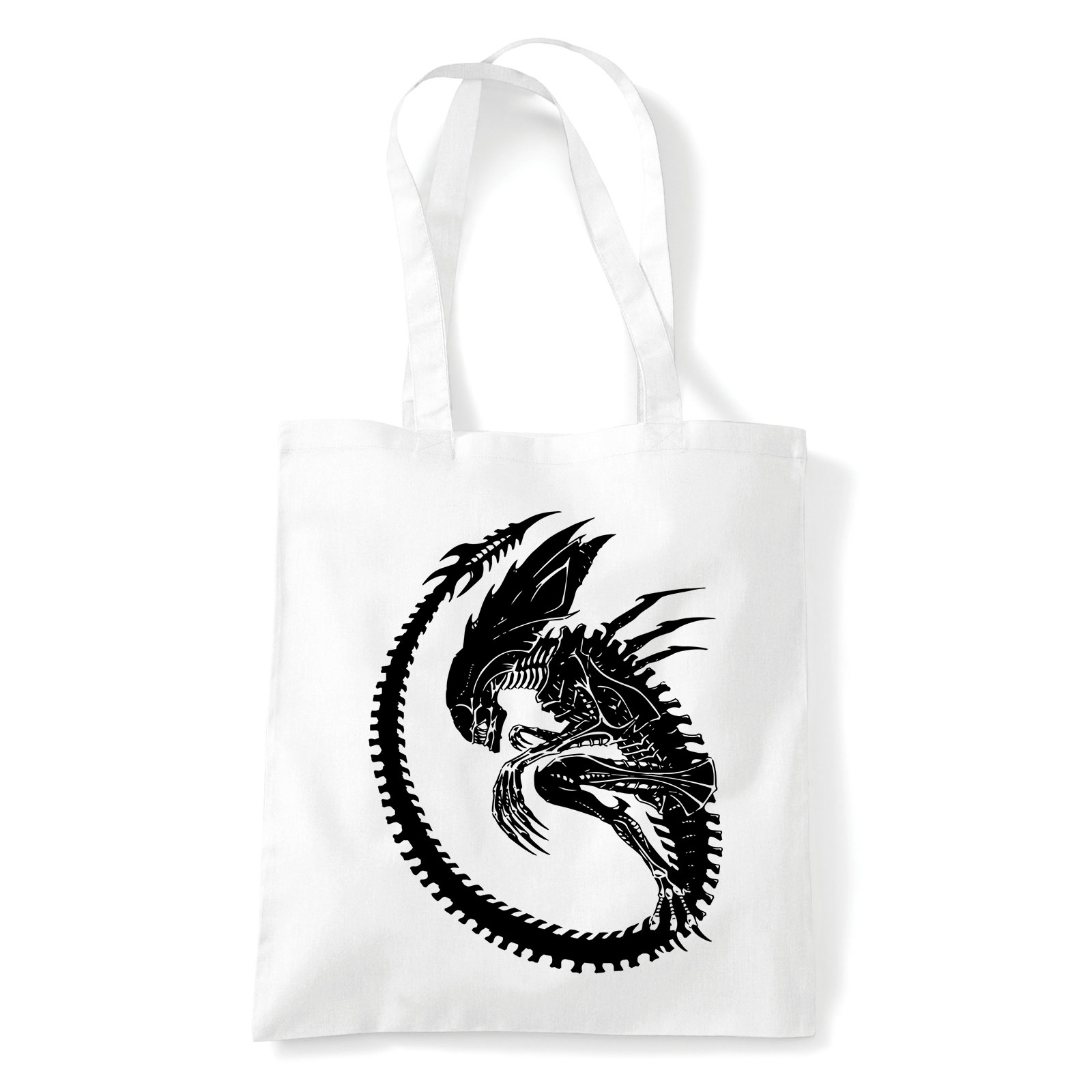 alien Fehér Shopper Vászontáska
