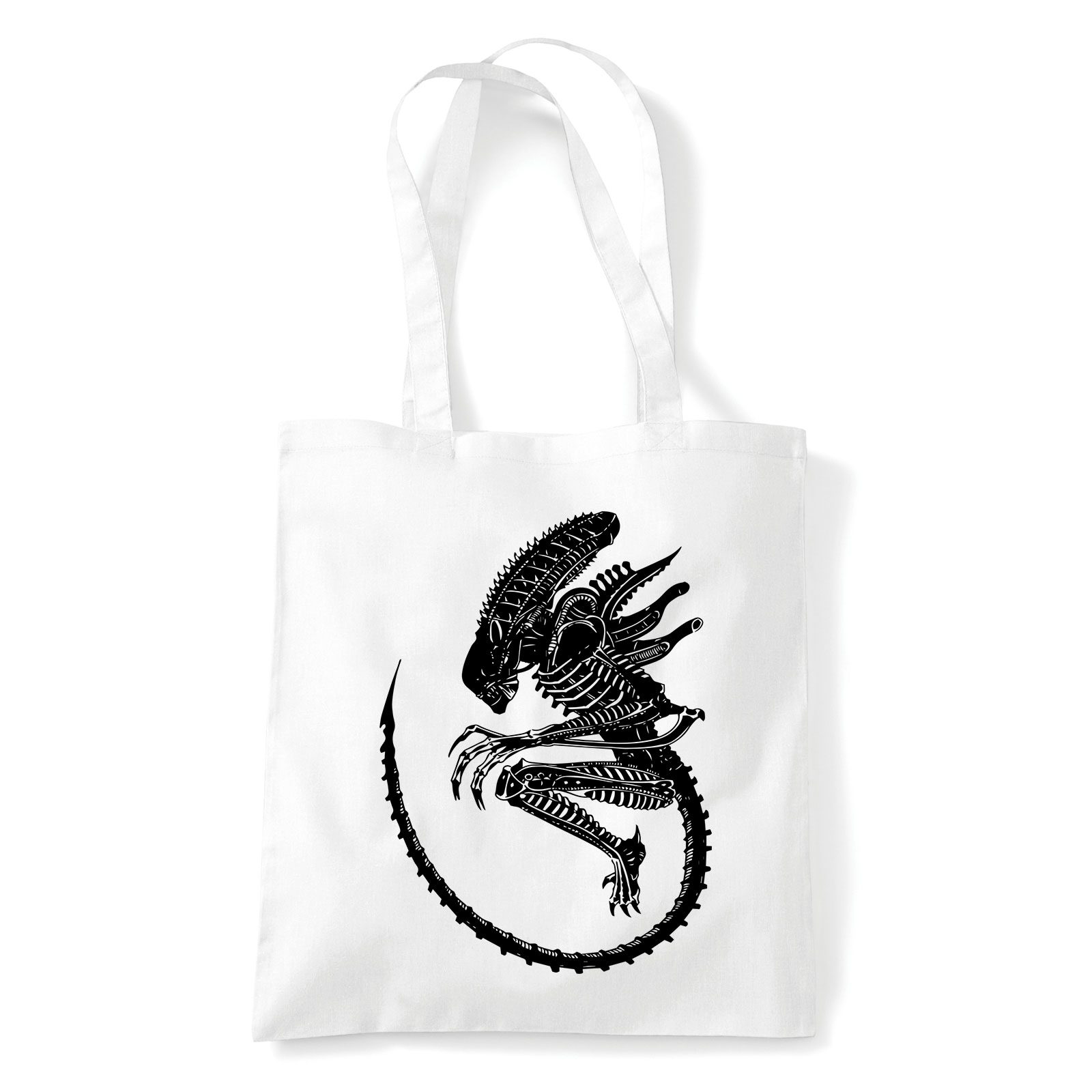 alien Fehér Shopper Vászontáska