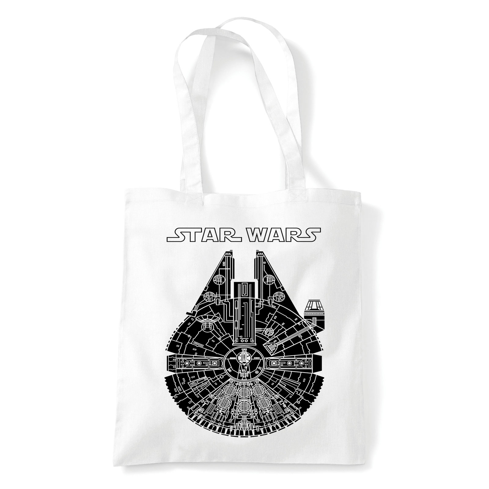 ezeréves sólyom star wars Fehér Shopper Vászontáska