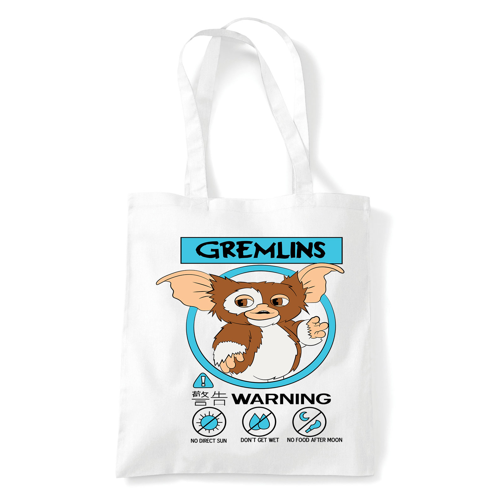 szörnyecskék Fehér Shopper Vászontáska