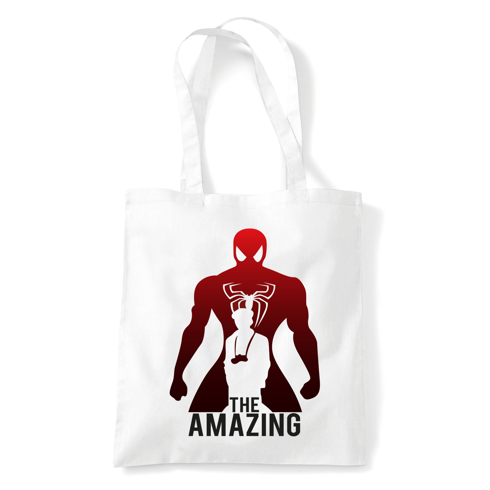 amazing spider man pókember Fehér Shopper Vászontáska