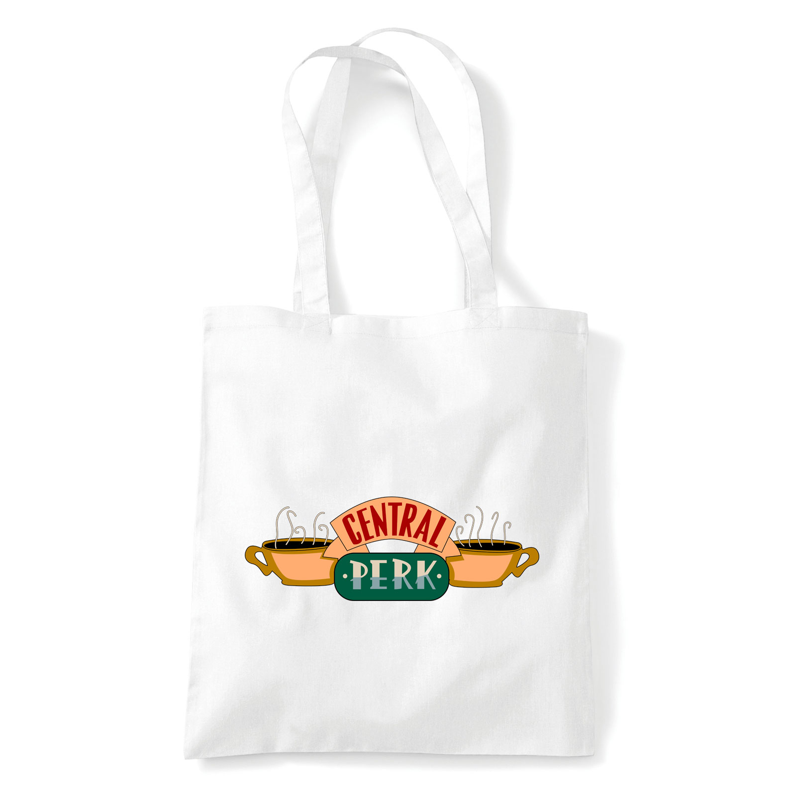 Friends Jóbarátok Fehér Shopper Vászontáska