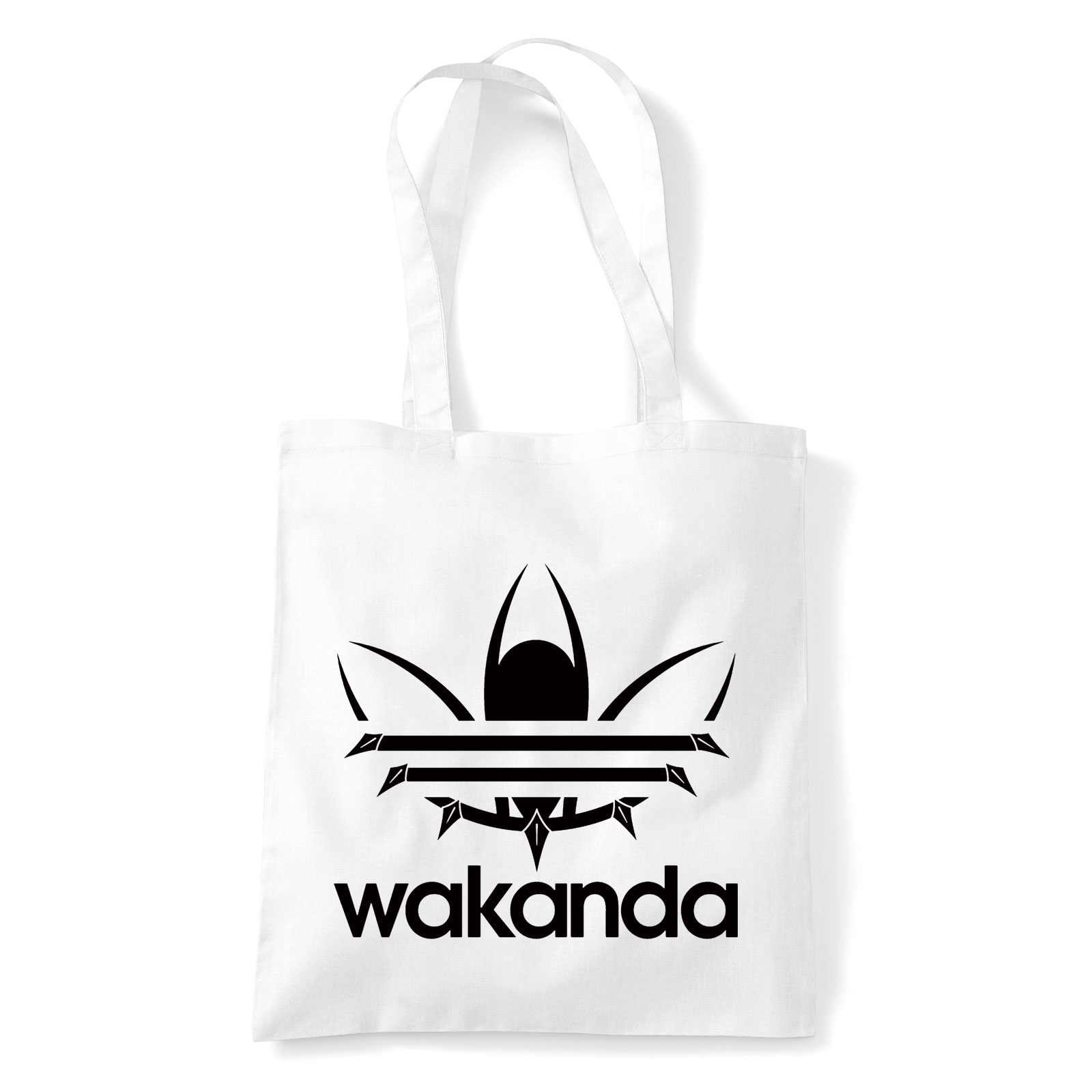 Fekete Párduc Avengers Bosszúállók Fehér Shopper Vászontáska