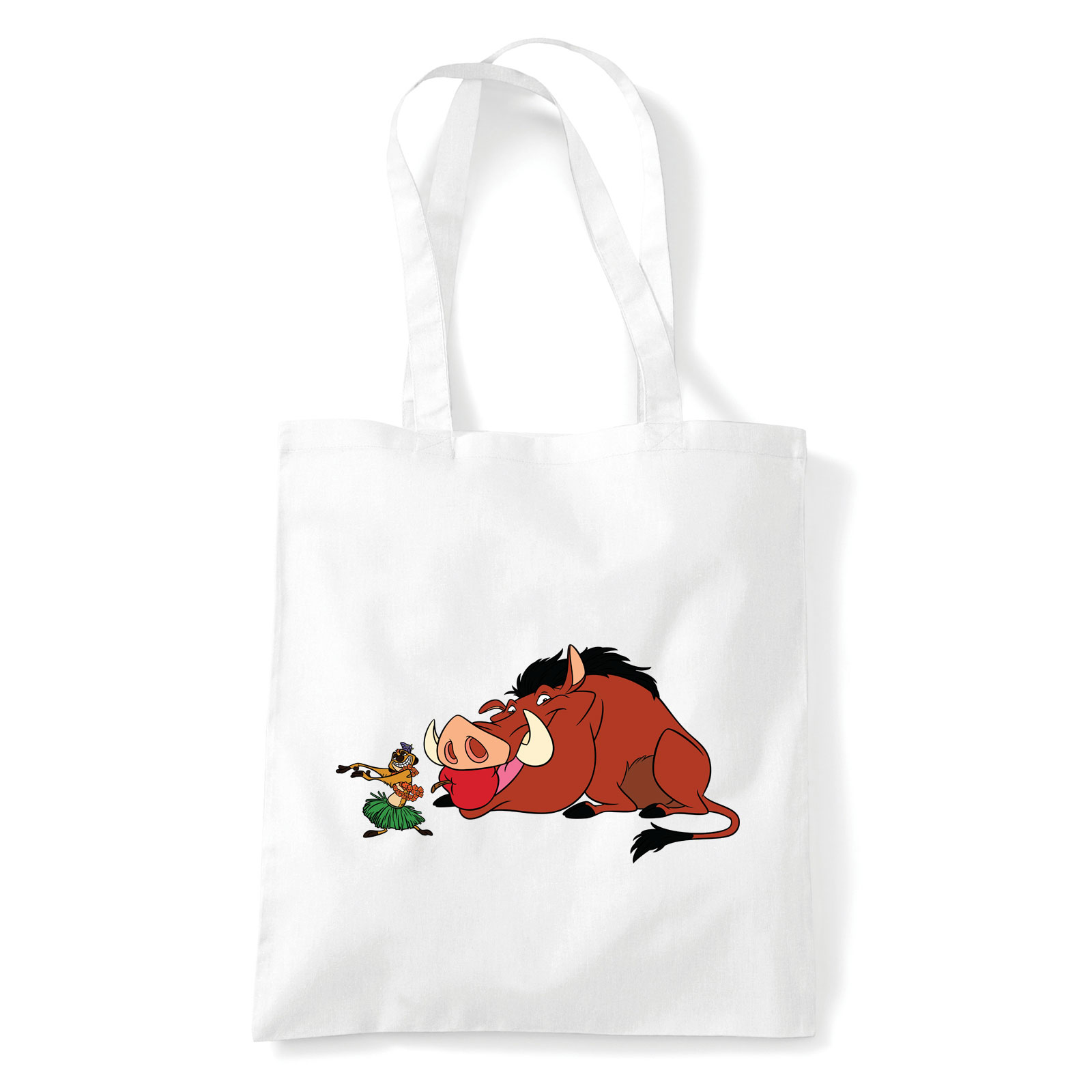 Az Oroszlánkirály Fehér Shopper Vászontáska