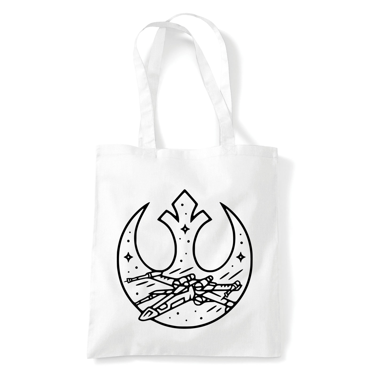 Star Wars X-wing X-szárnyú Fehér Shopper Vászontáska