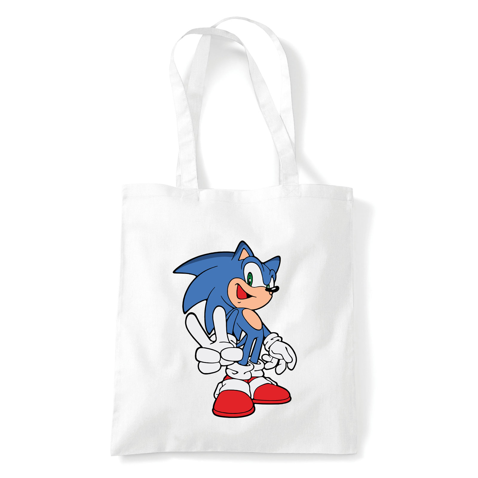Sonic Fehér Shopper Vászontáska