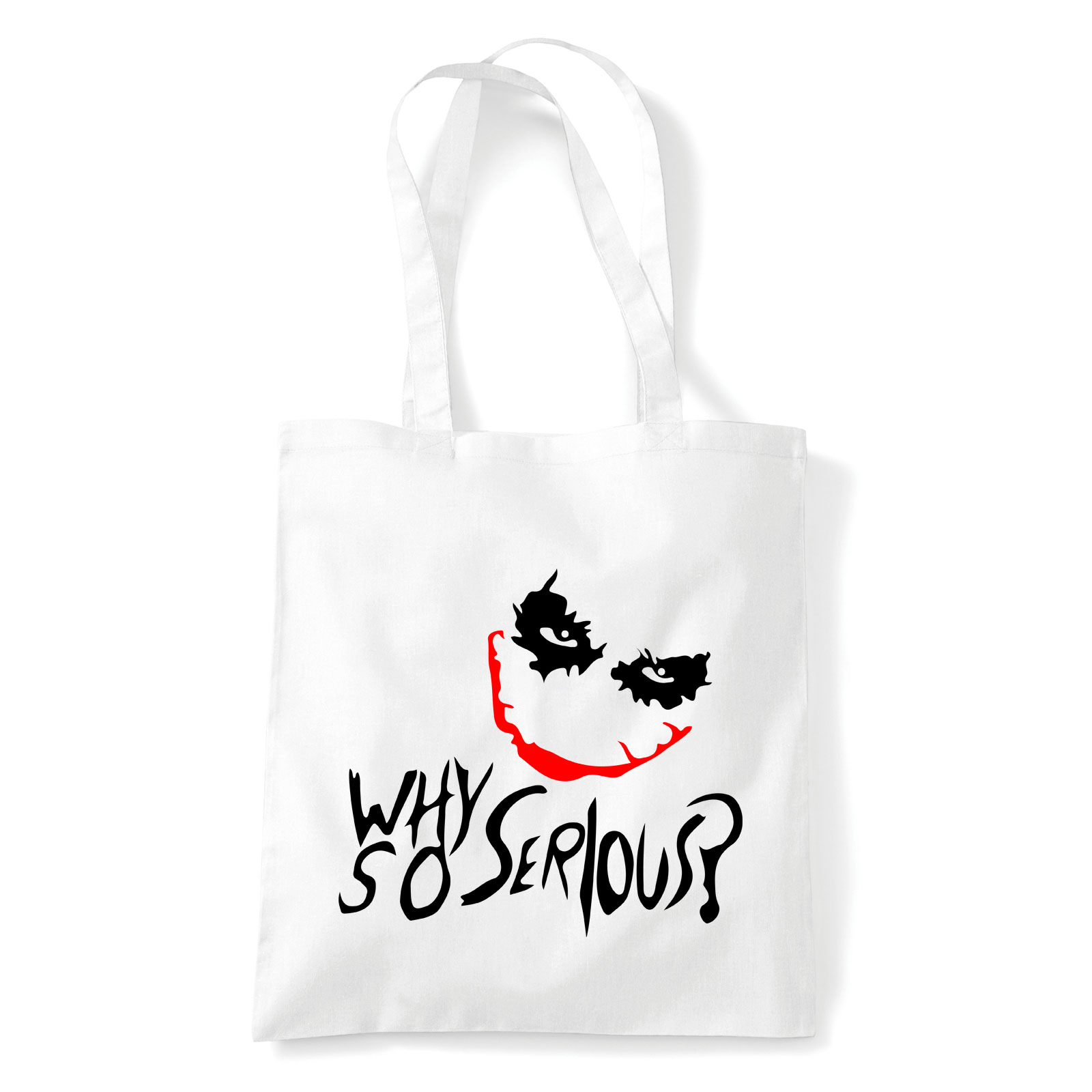 Joker Why So Serious Fehér Shopper Vászontáska