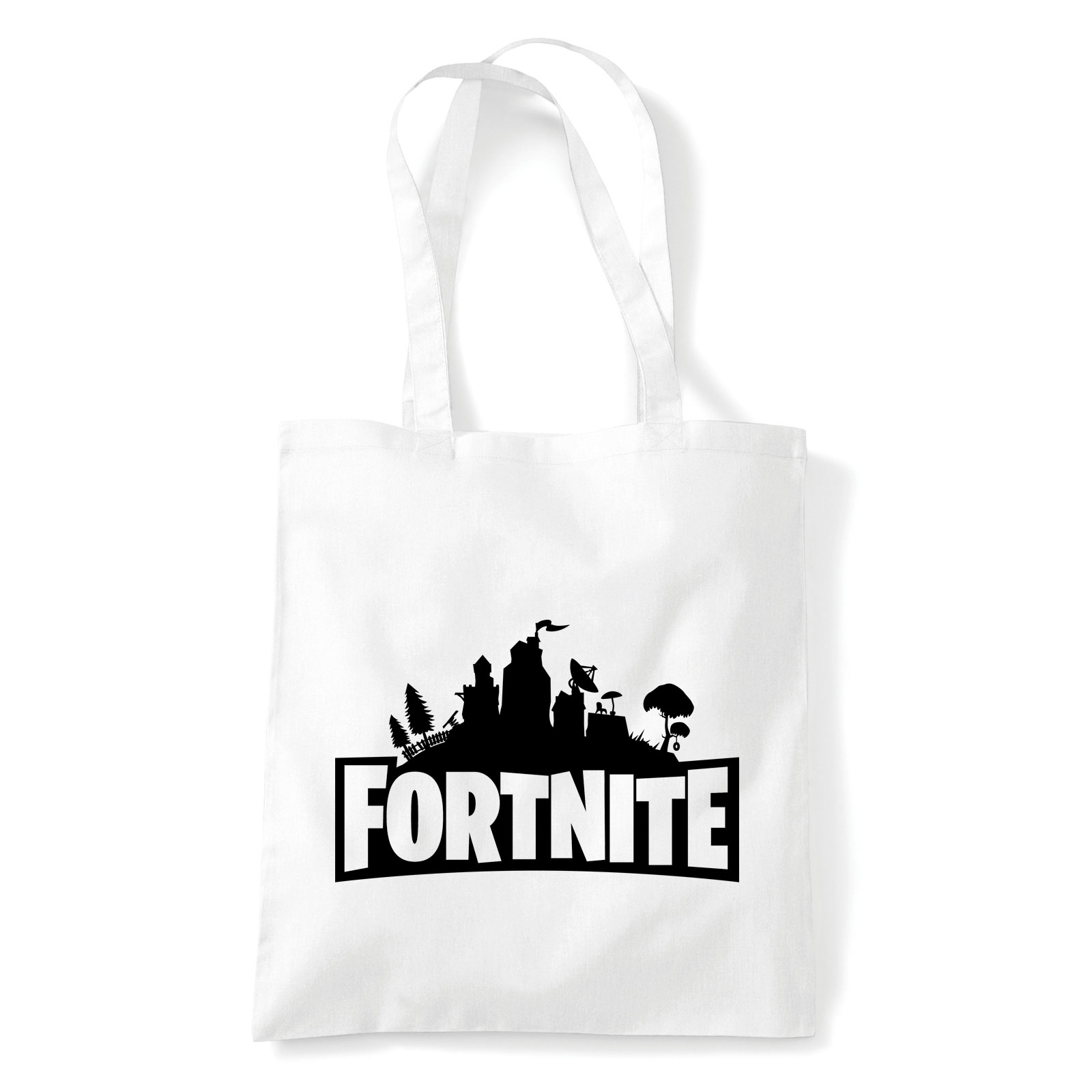 Fortnite Fehér Shopper Vászontáska