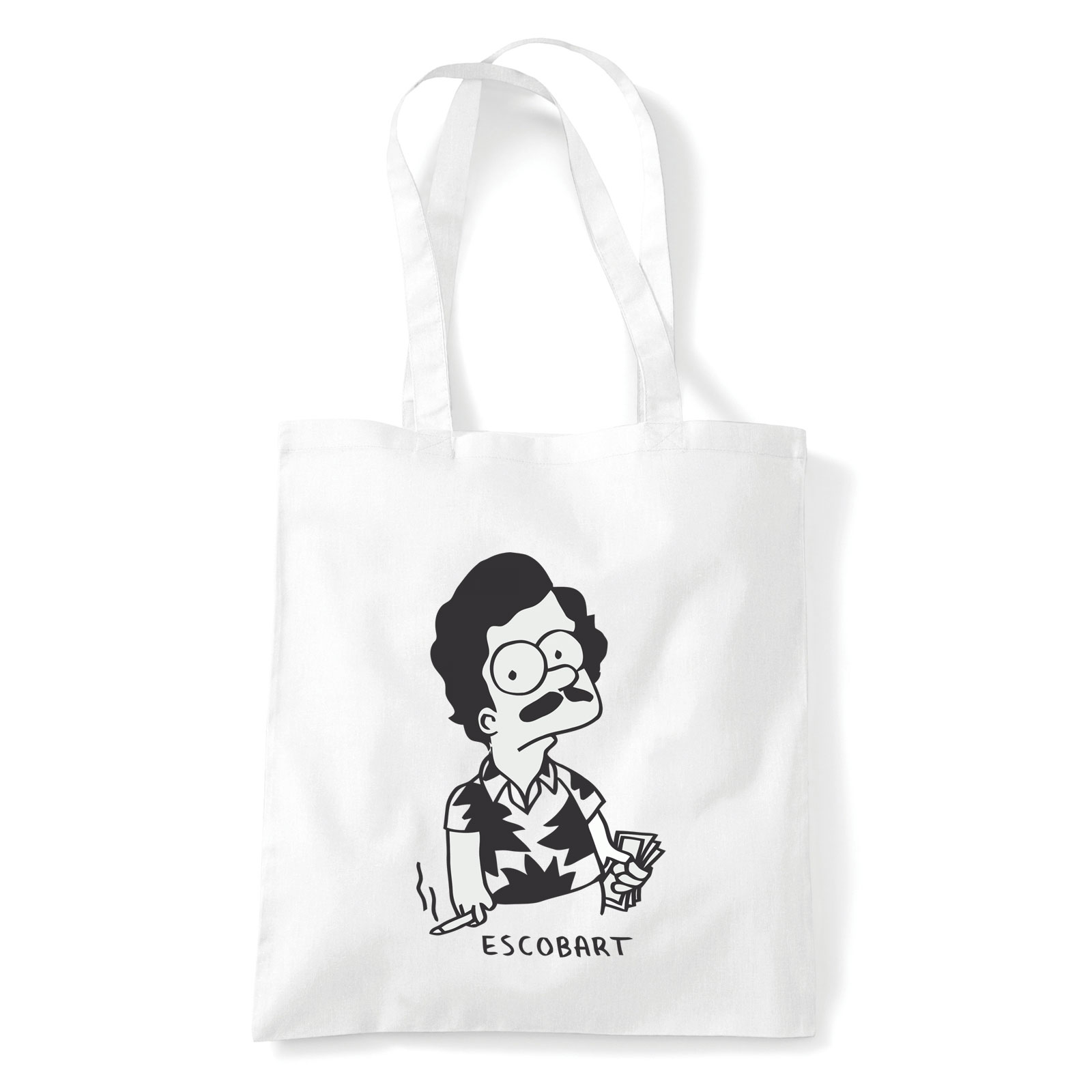 Simpson Család Bart Fehér Shopper Vászontáska