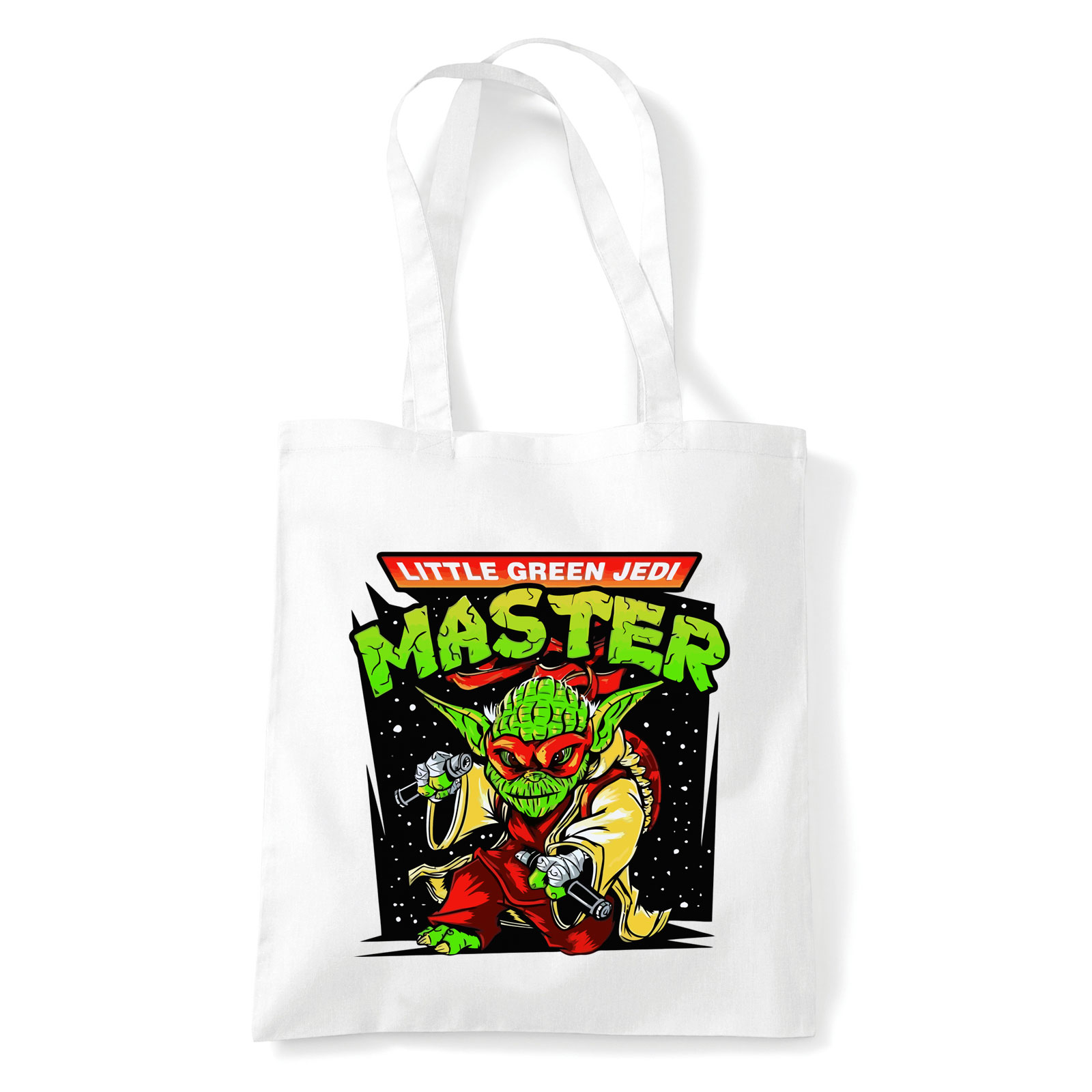 Star Wars Yoda Jedi Fehér Shopper Vászontáska