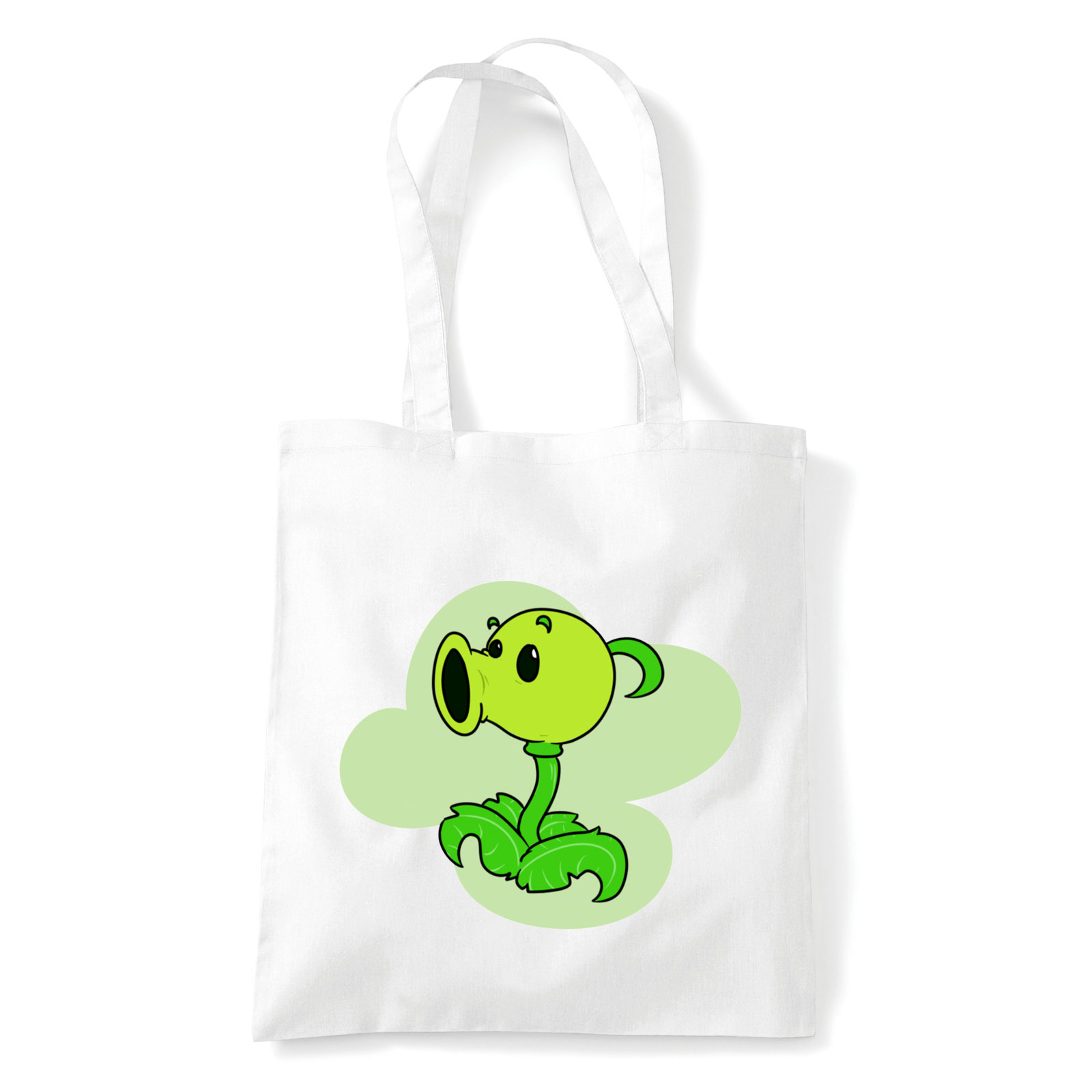 Plants vs zombies Fehér Shopper Vászontáska