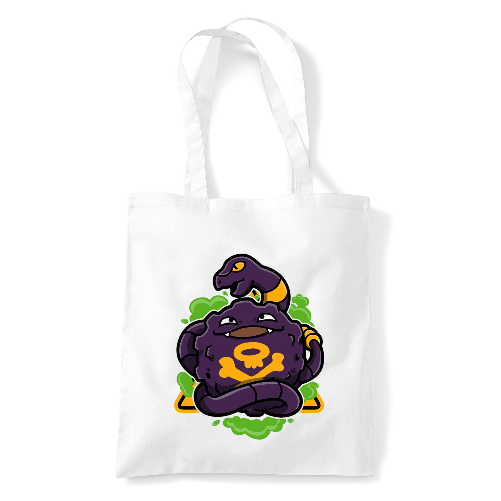 Pokemon Koffing Fehér Shopper Vászontáska