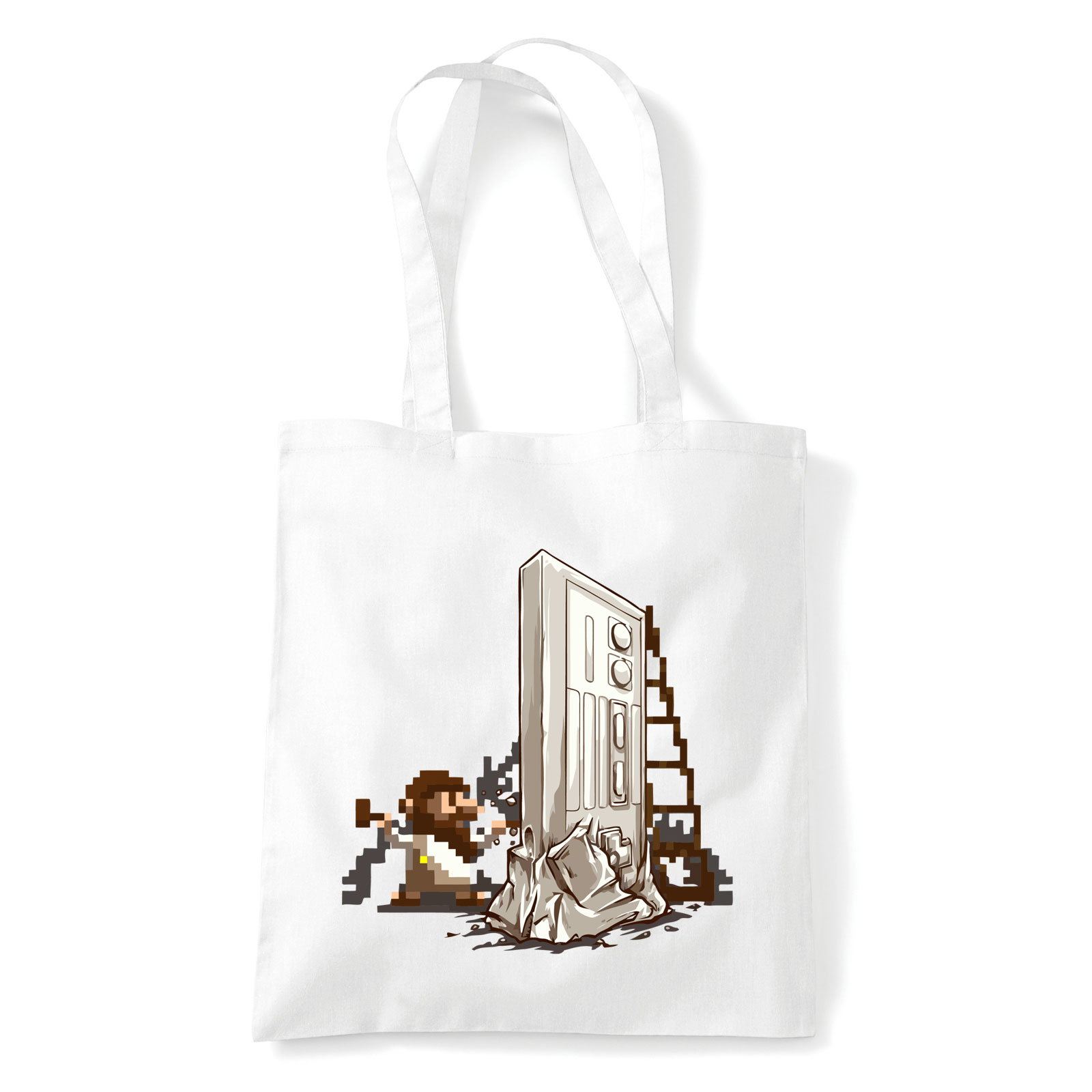 super mario gamer Fehér Shopper Vászontáska