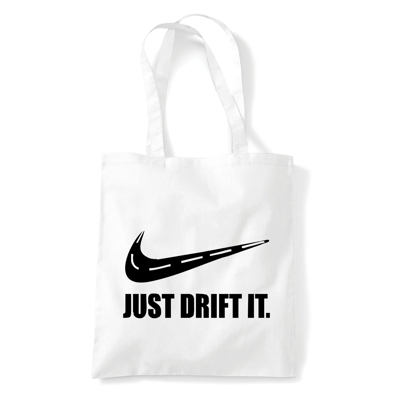 driftelés autós autó drift Fehér Shopper Vászontáska
