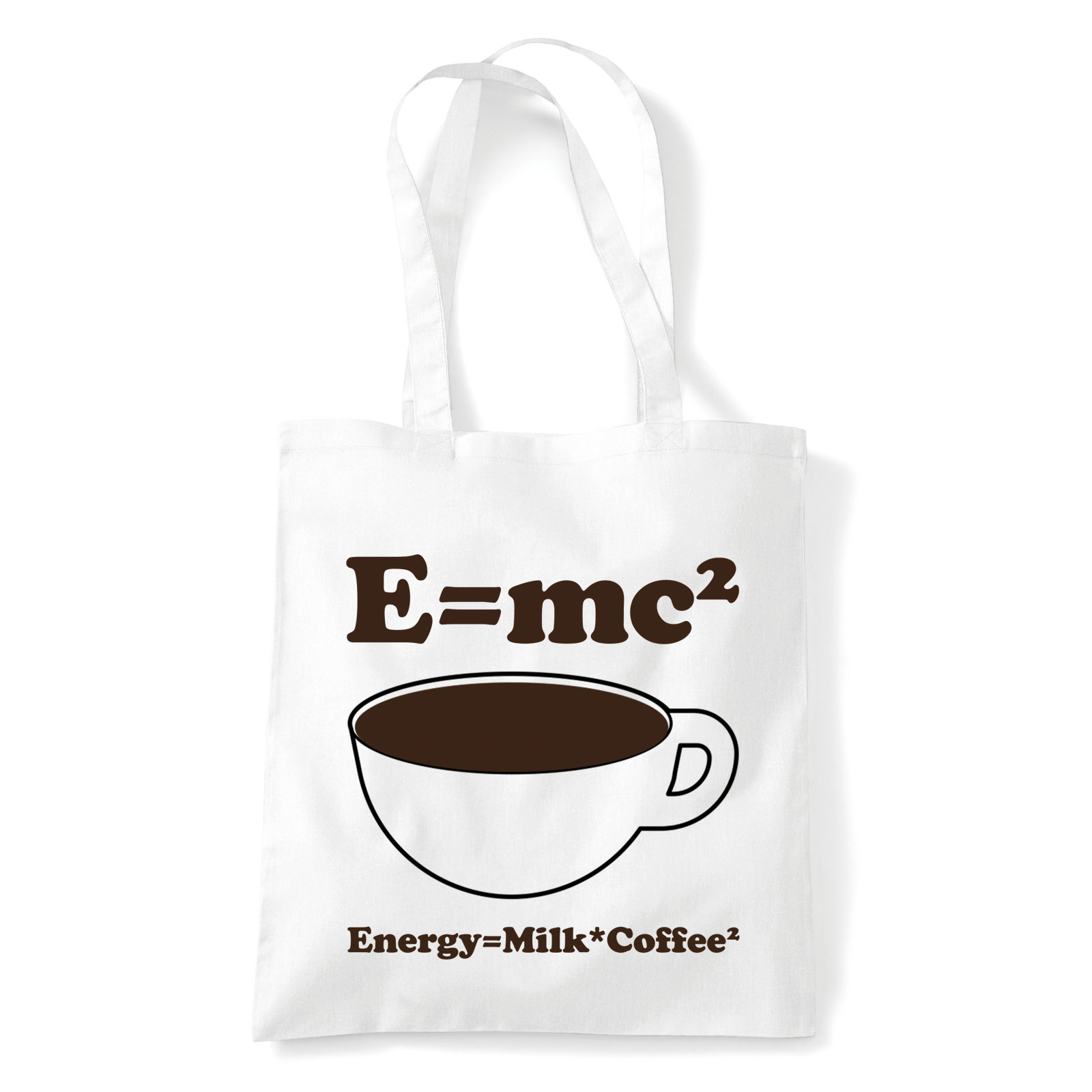 kávé emc 2 Fehér Shopper Vászontáska