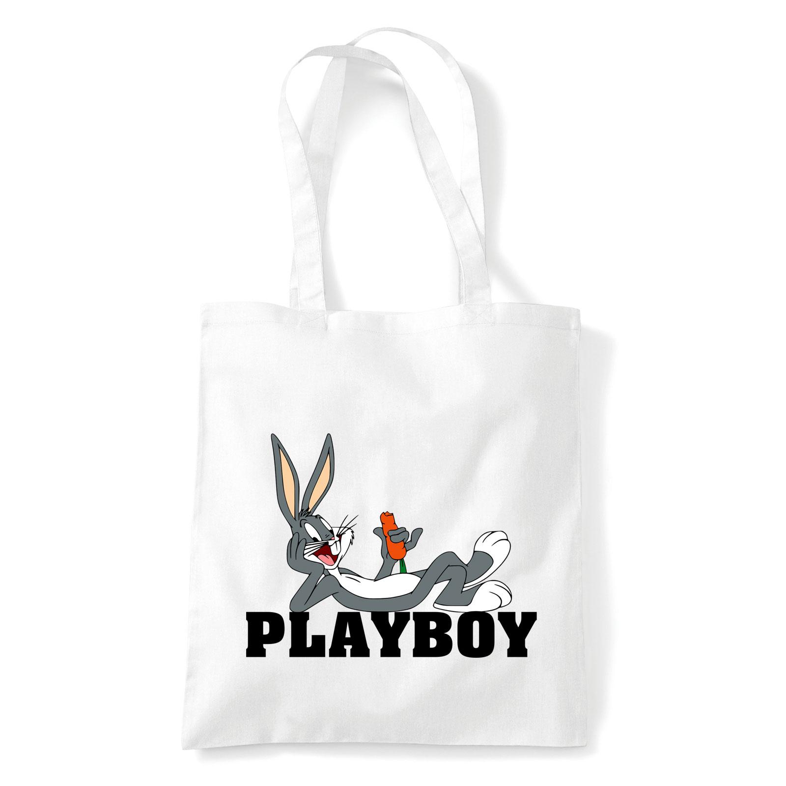 tapsi hapsi playboy Fehér Shopper Vászontáska