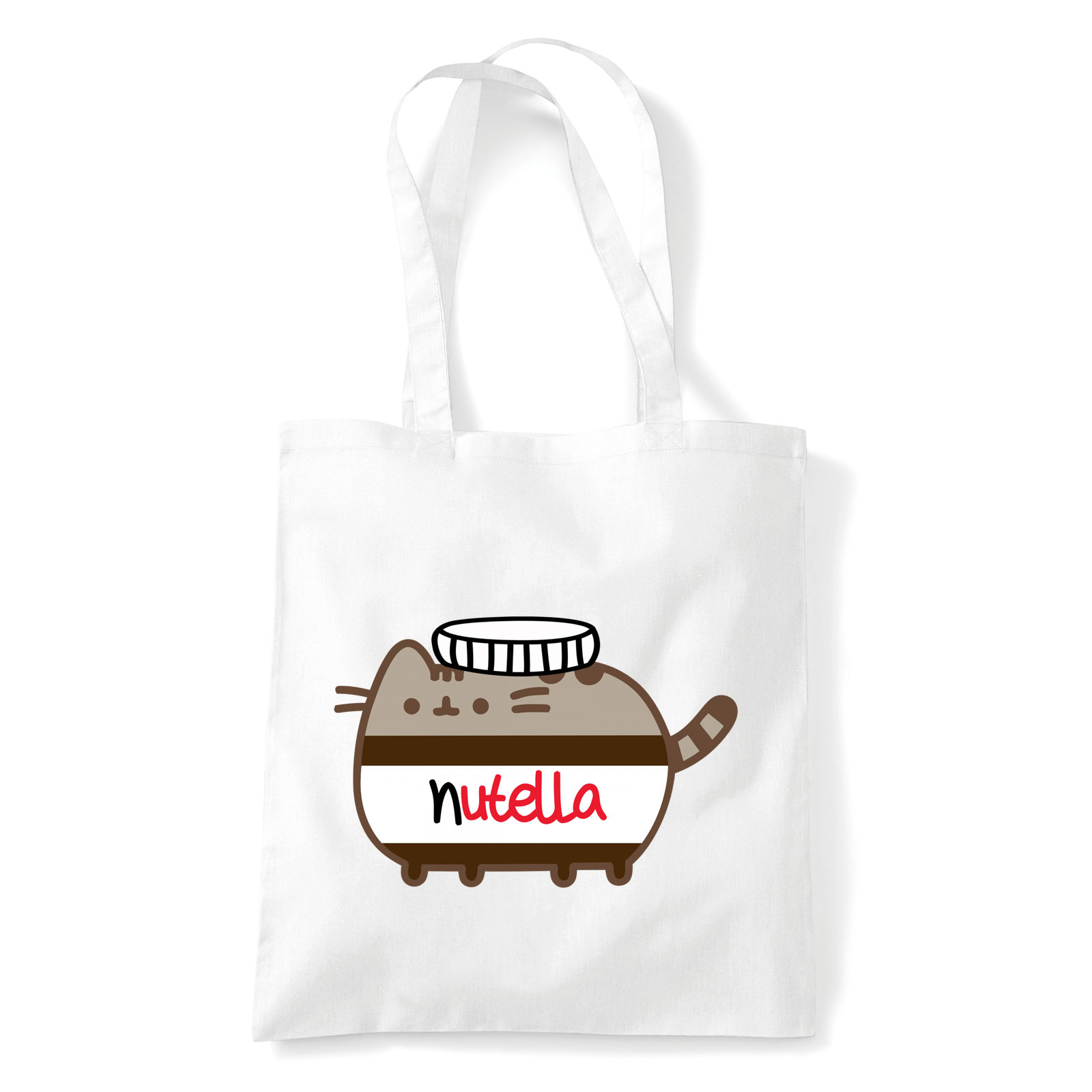 Nutella Pusheen Fehér Shopper Vászontáska