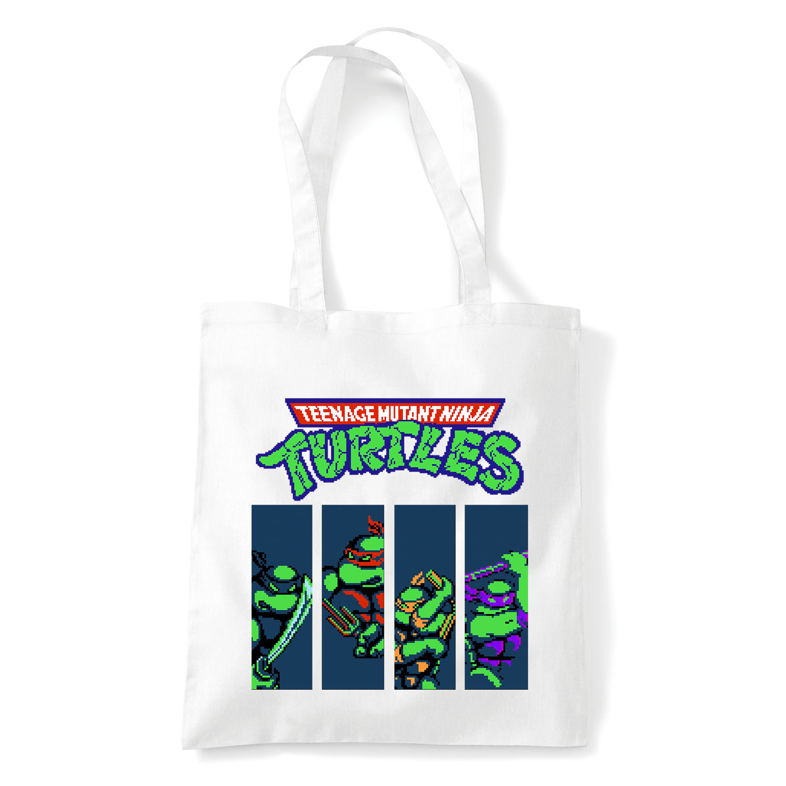Tini Ninja Teknőcök tmnt Fehér Shopper Vászontáska