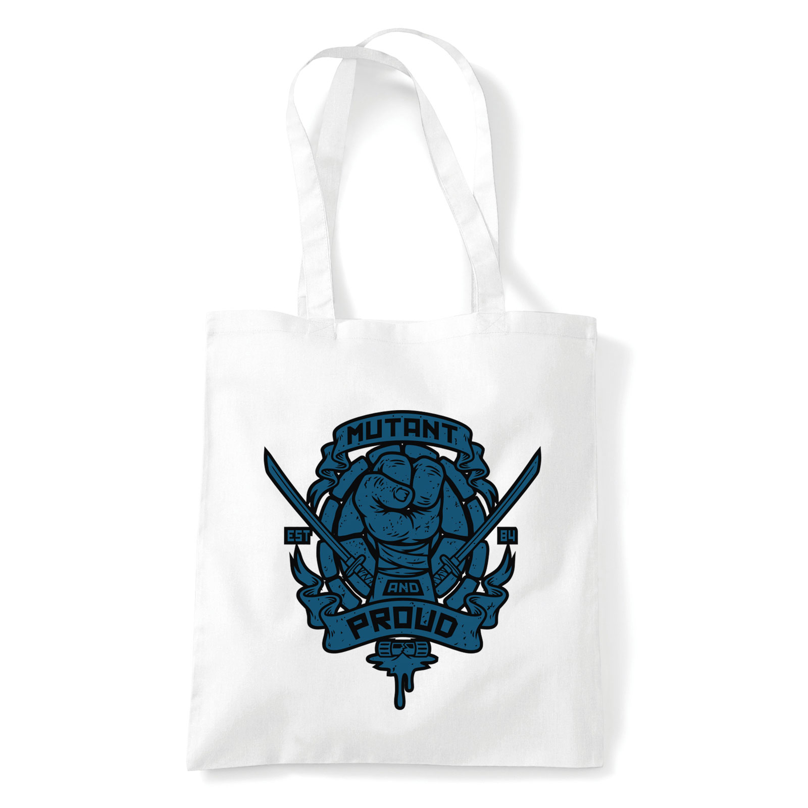 tini ninja teknőcök tmnt Fehér Shopper Vászontáska