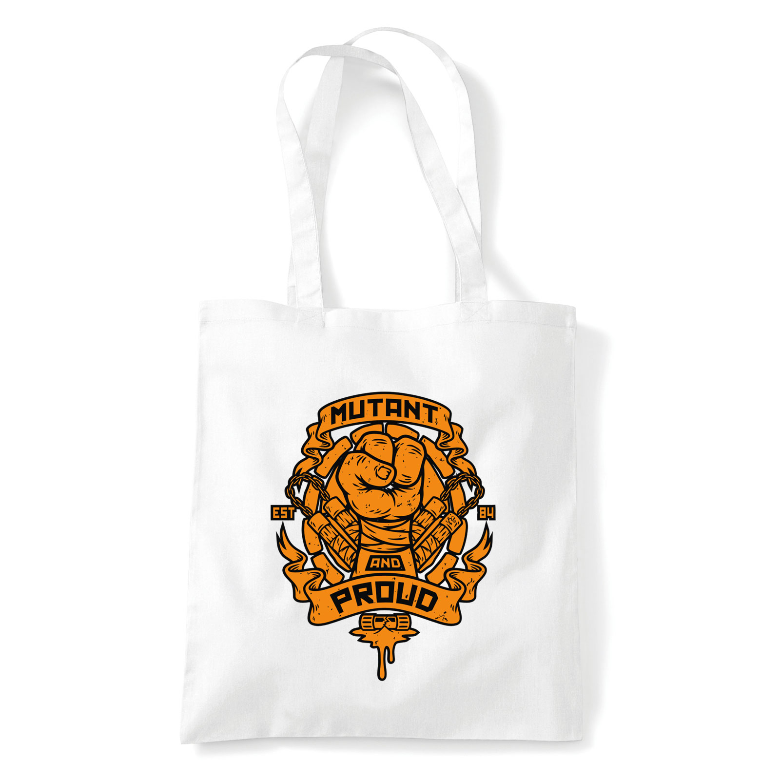 tini ninja teknőcök tmnt Fehér Shopper Vászontáska