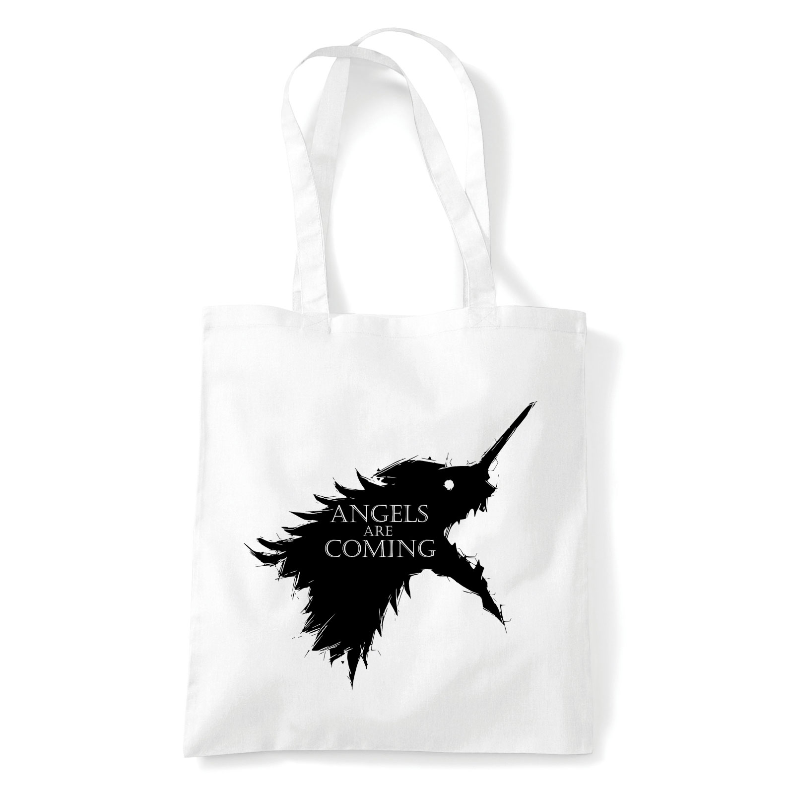 Evangelion Fehér Shopper Vászontáska