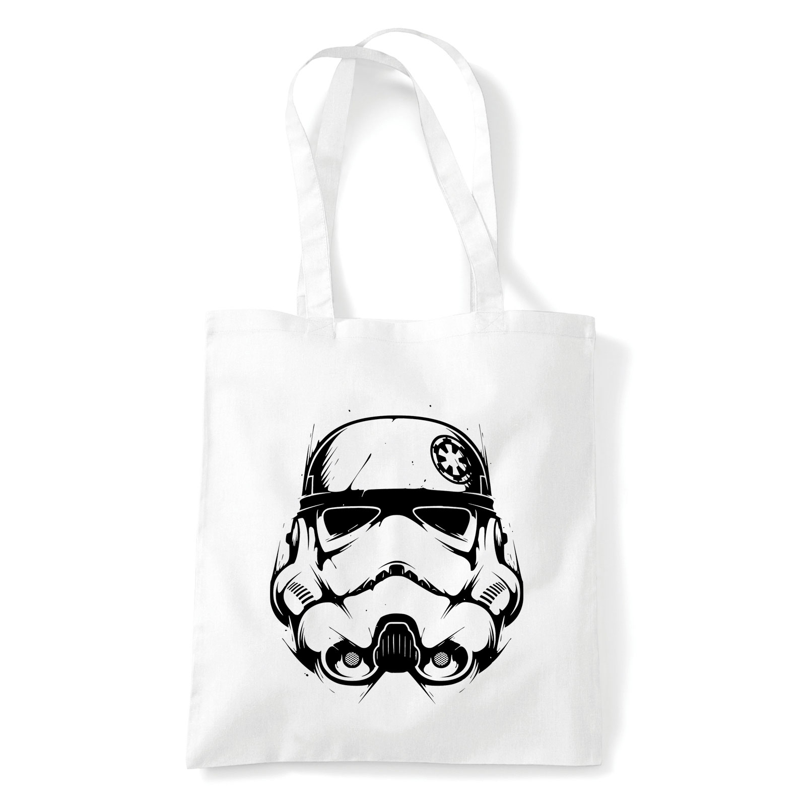 storm trooper star wars Fehér Shopper Vászontáska