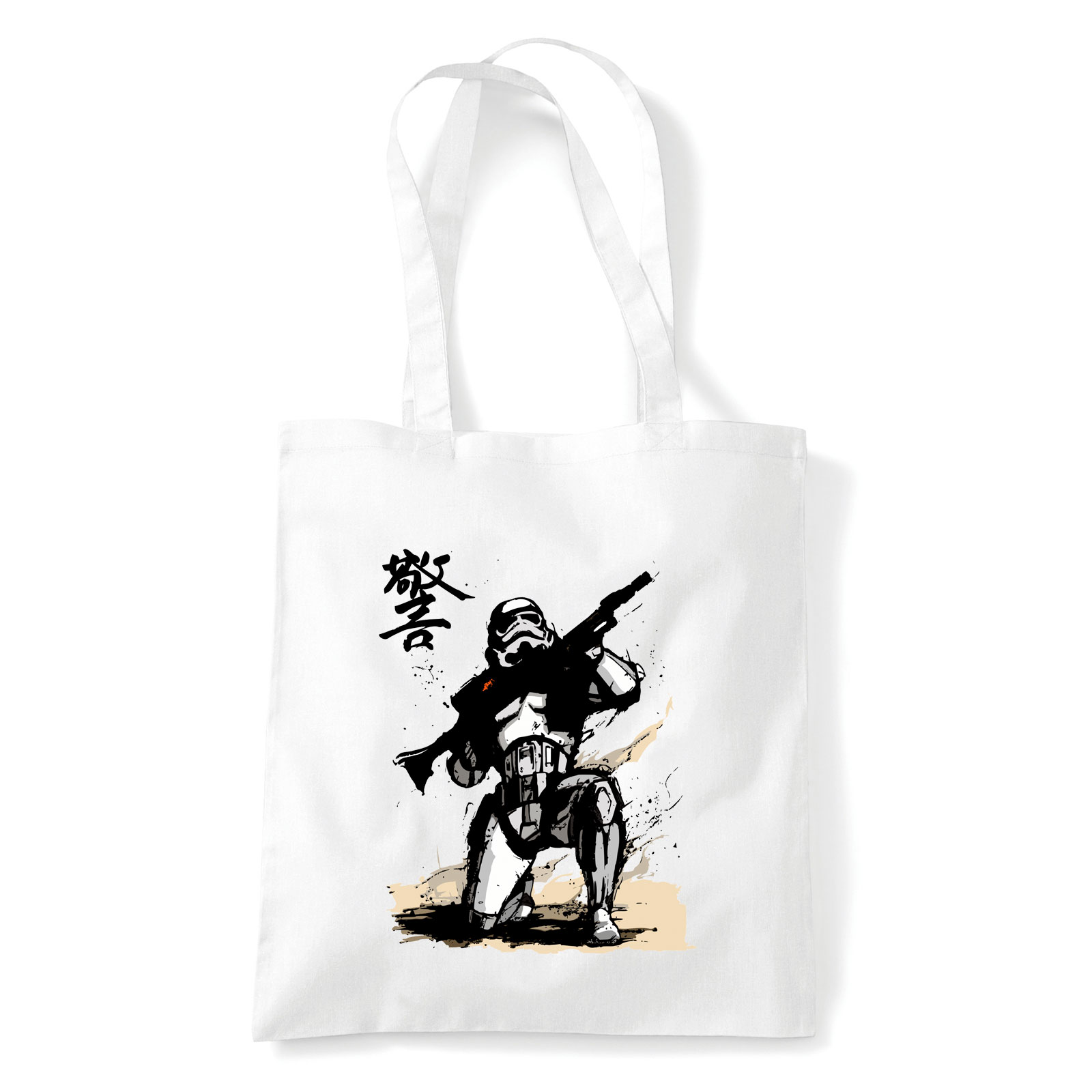 storm trooper star wars Fehér Shopper Vászontáska