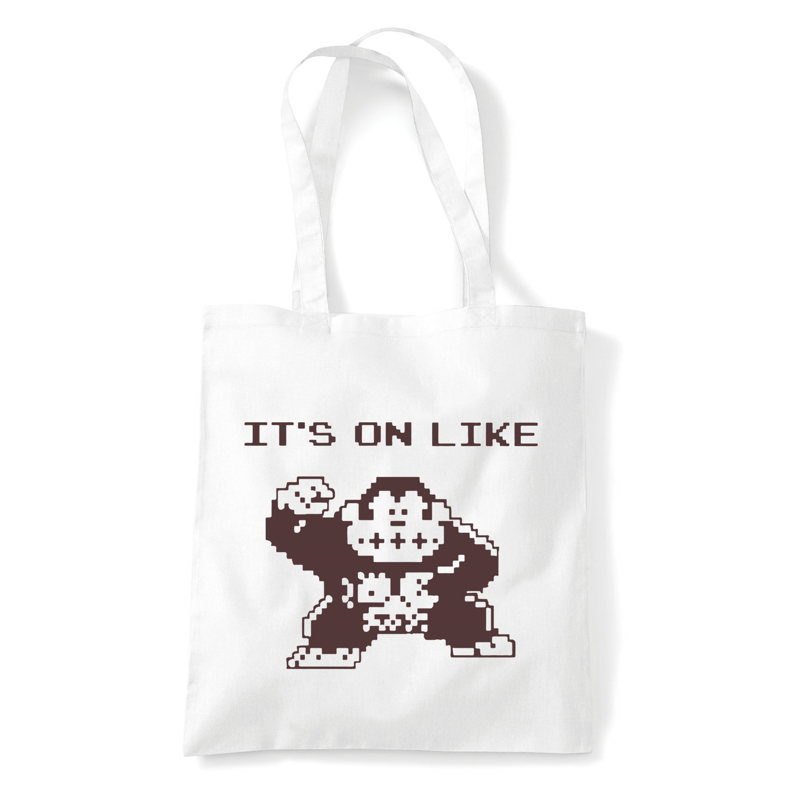Donky Kong Fehér Shopper Vászontáska