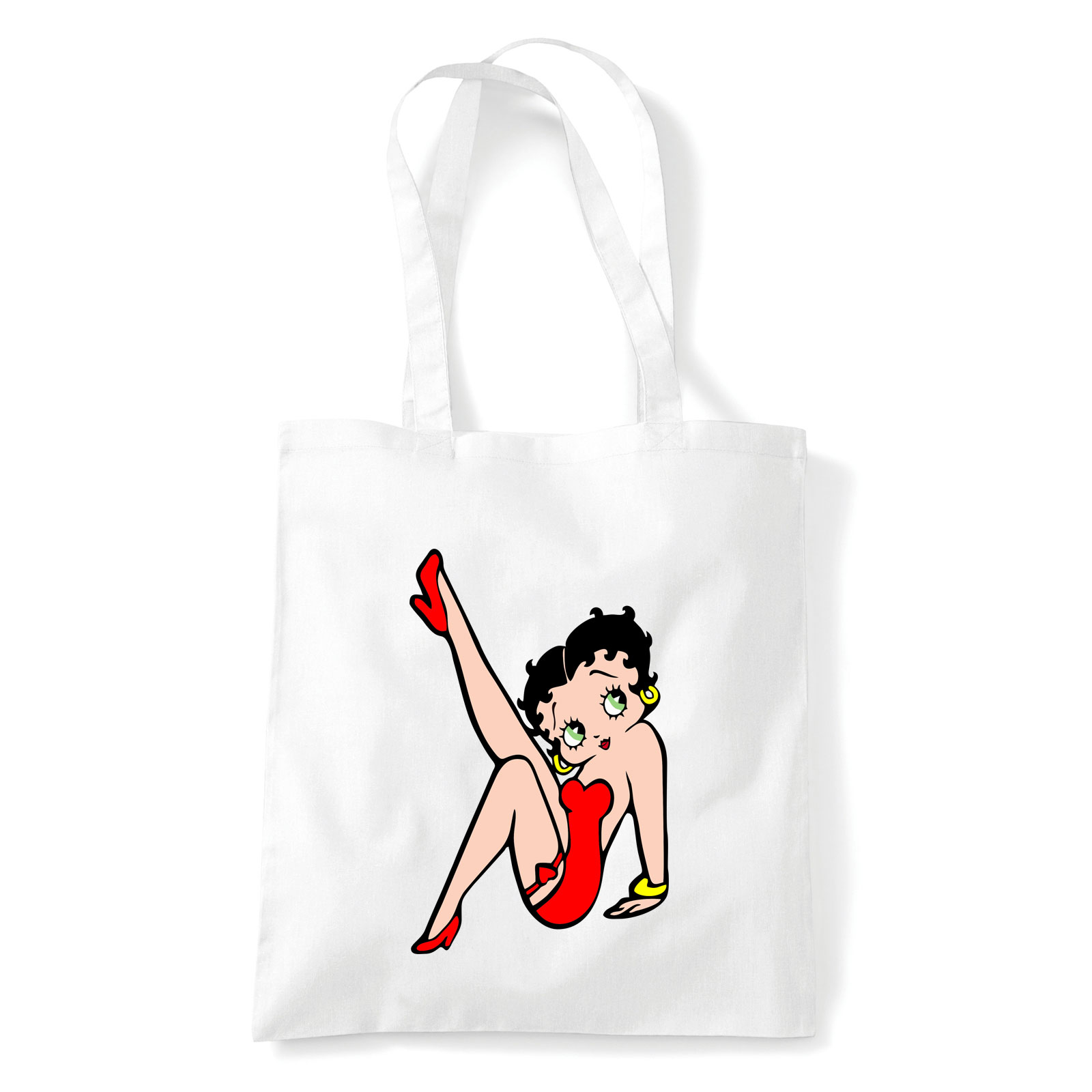 Betty Boop Fehér Shopper Vászontáska