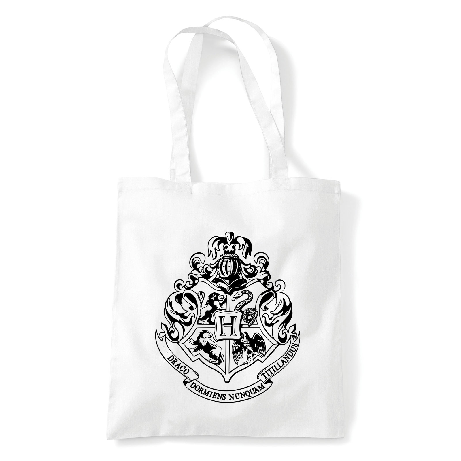 harry potter roxfort hogwarts Fehér Shopper Vászontáska