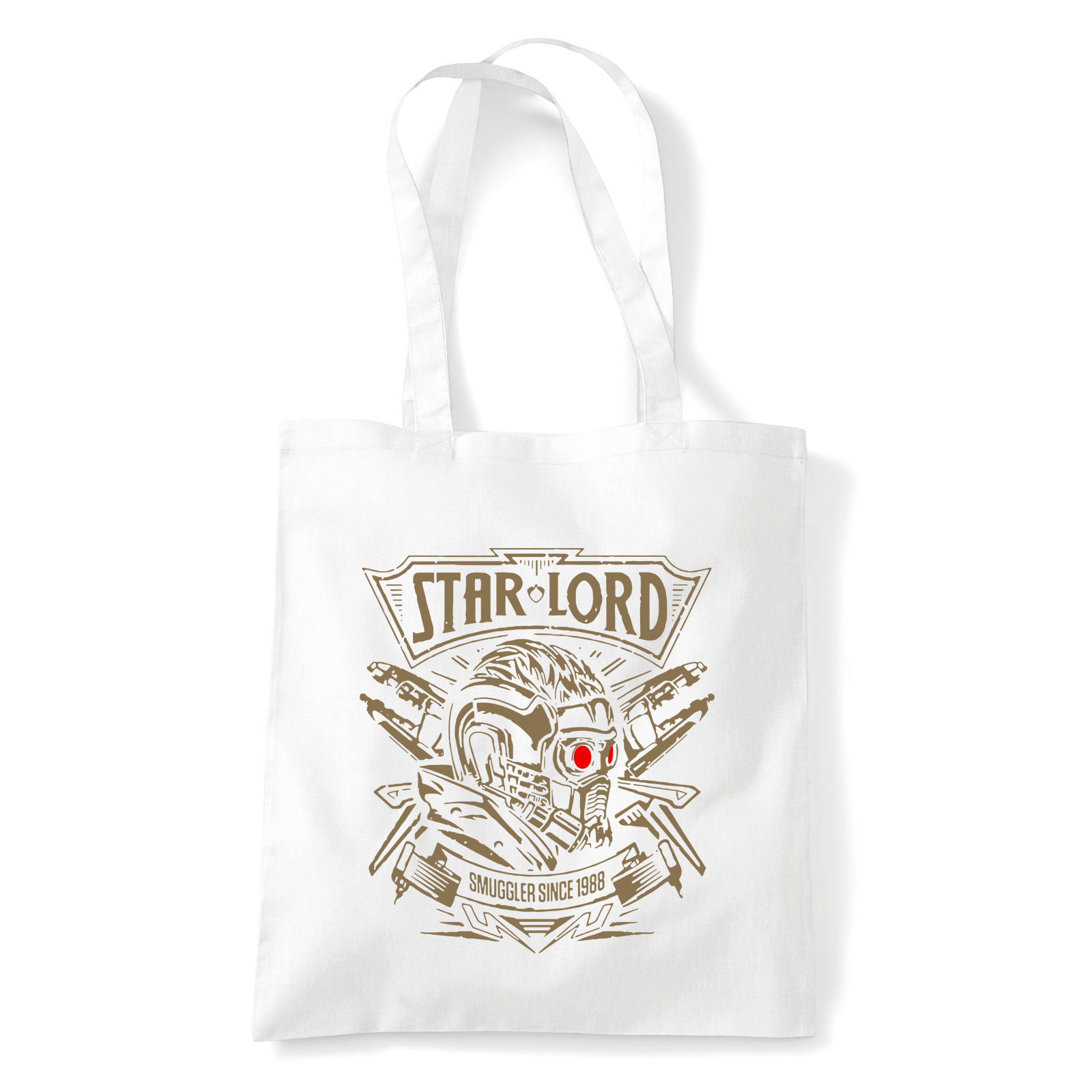 űrlord star lord a galaxis őrzői Fehér Shopper Vászontáska