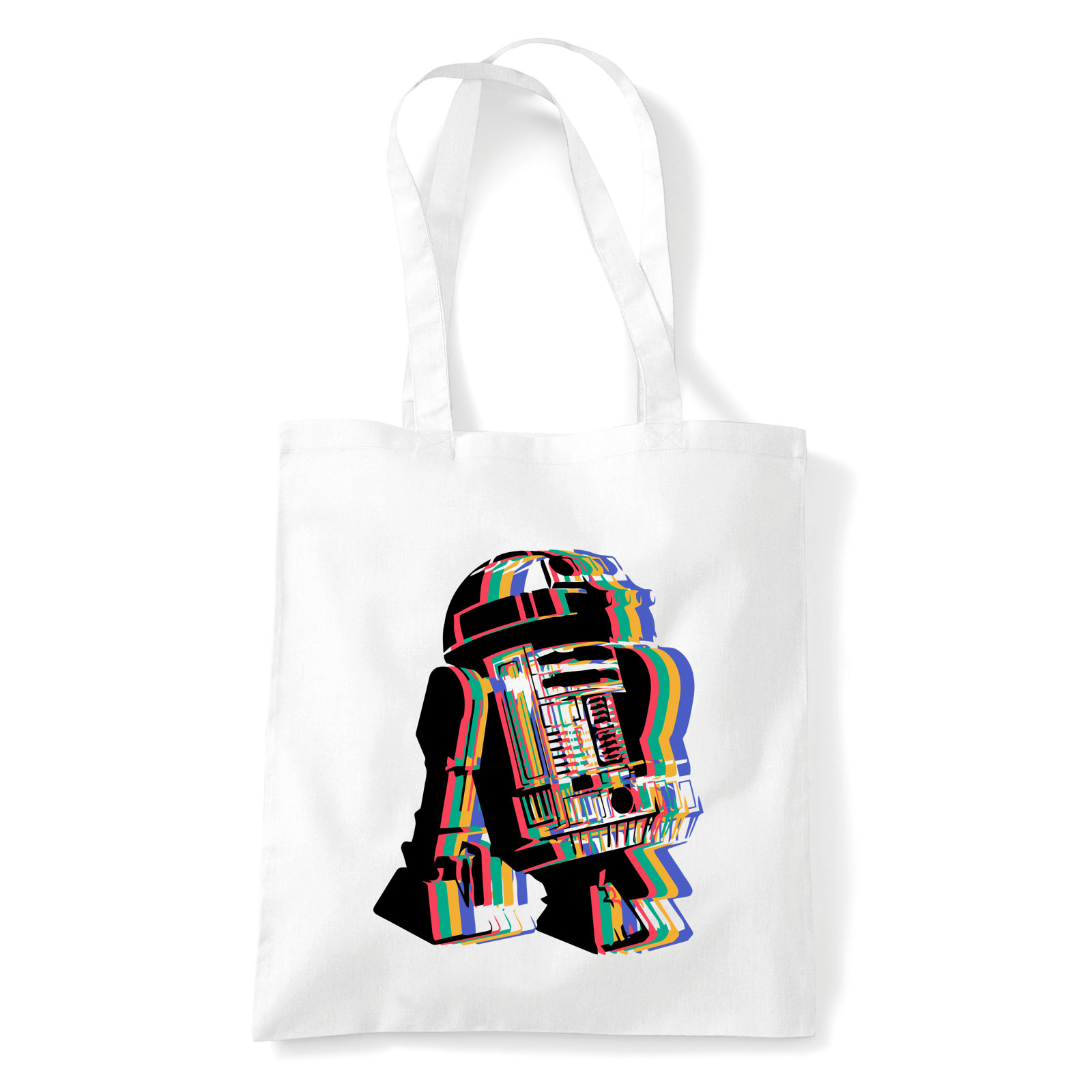 r2d2 star wars Fehér Shopper Vászontáska